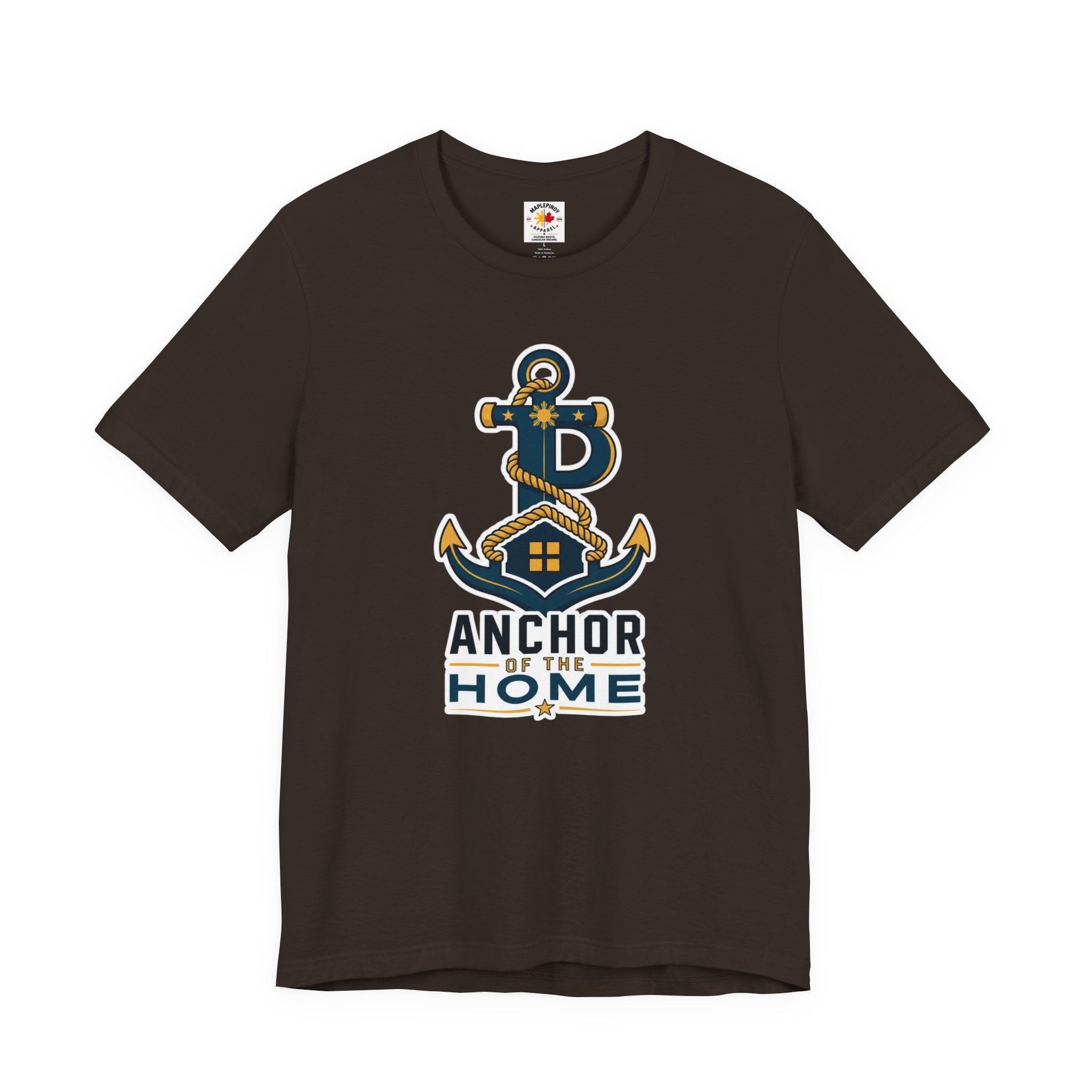 Anchor of the Home Filipino T-Shirt — Anchor, Rope & Home Design for OFWs, Dads & Seafarers