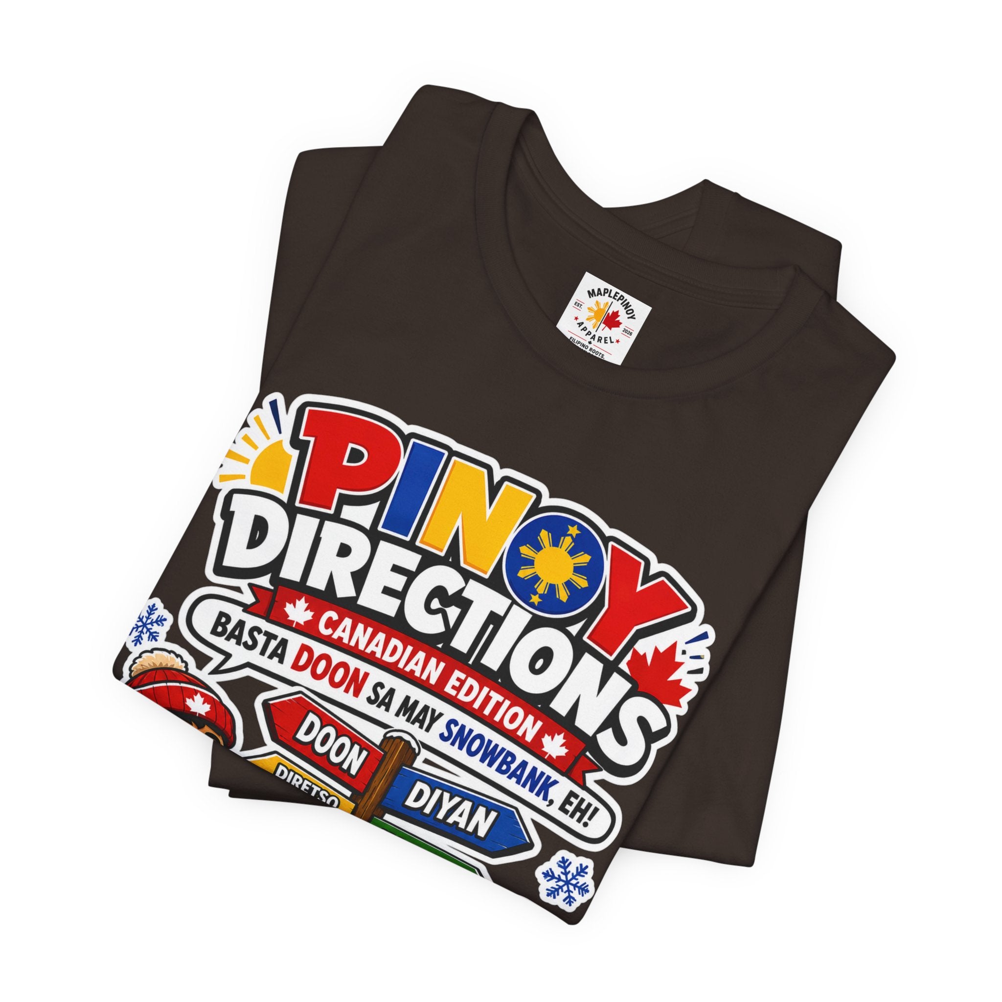 Pinoy Directions: Canadian Edition — Funny Filipino Tee