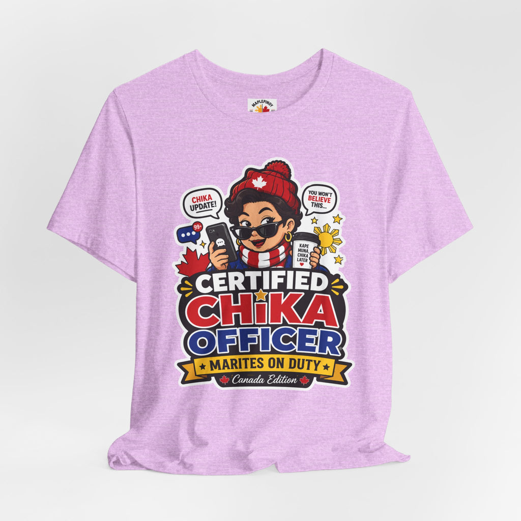 Certified Chika Officer — Funny Filipino Pride Tee