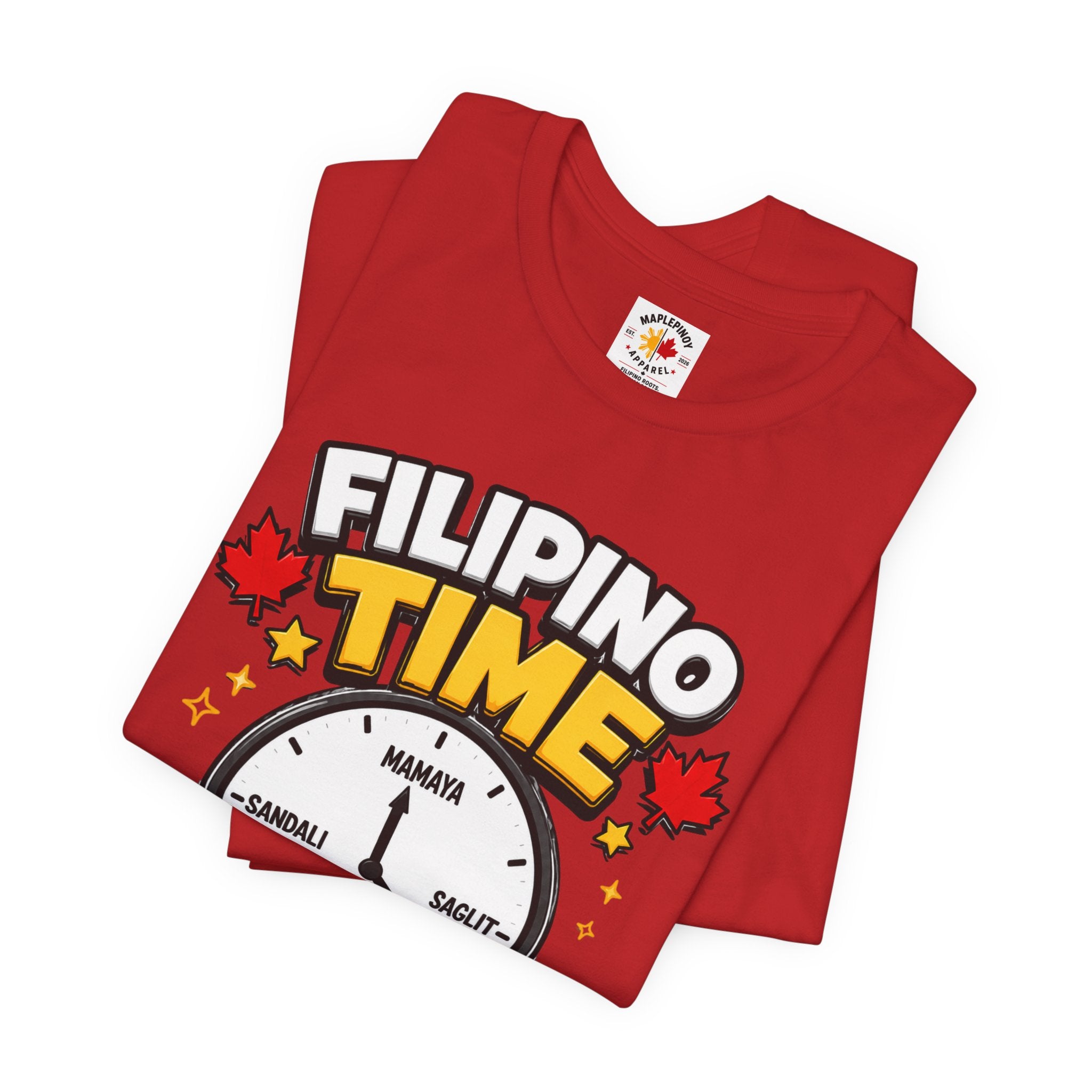 Filipino Time — Funny Pinoy Canadian Clock Tee