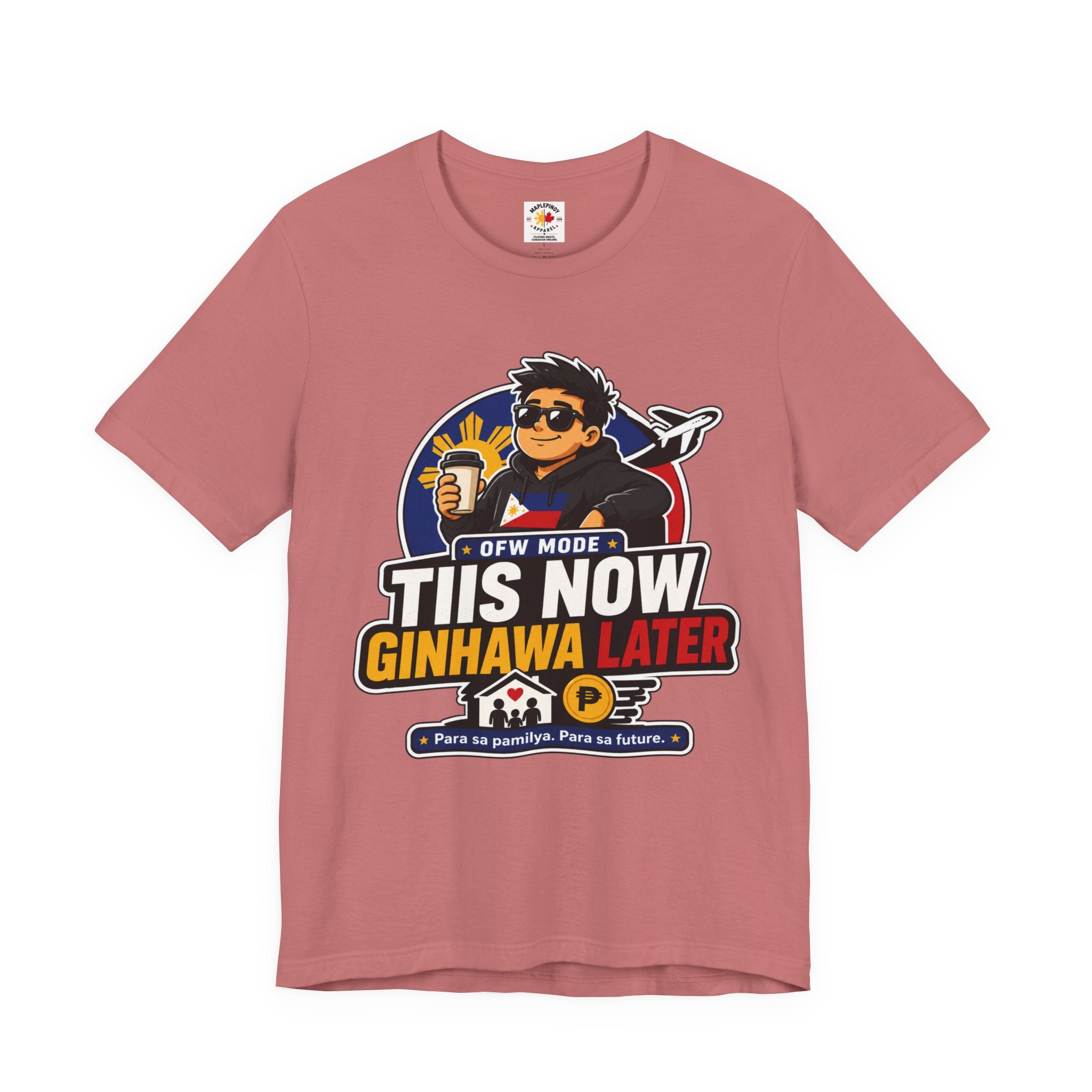 Tiis Now, Ginhawa Later — Filipino OFW Resilience Tee