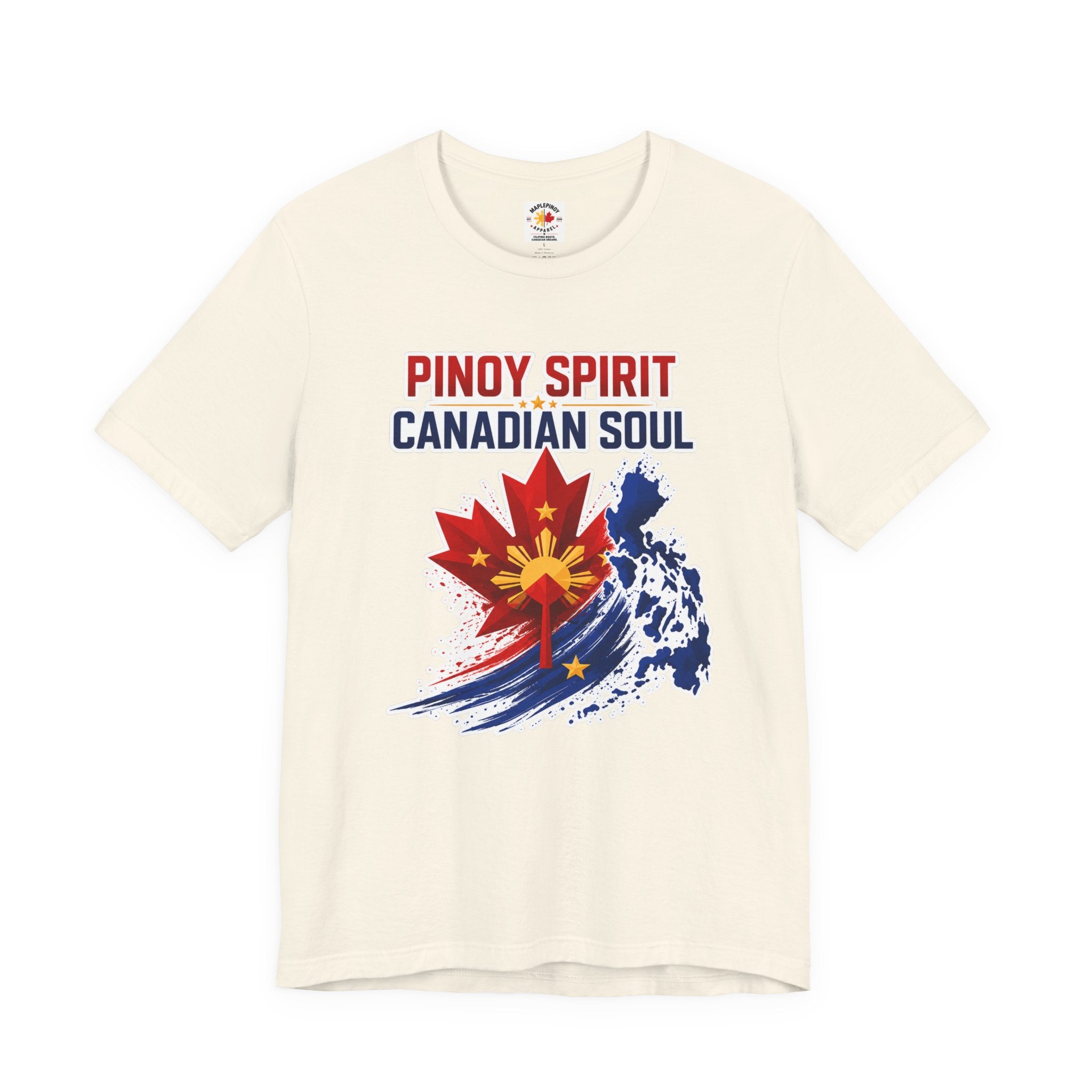 Pinoy Spirit, Canadian Soul — Filipino Canadian Pride Tee