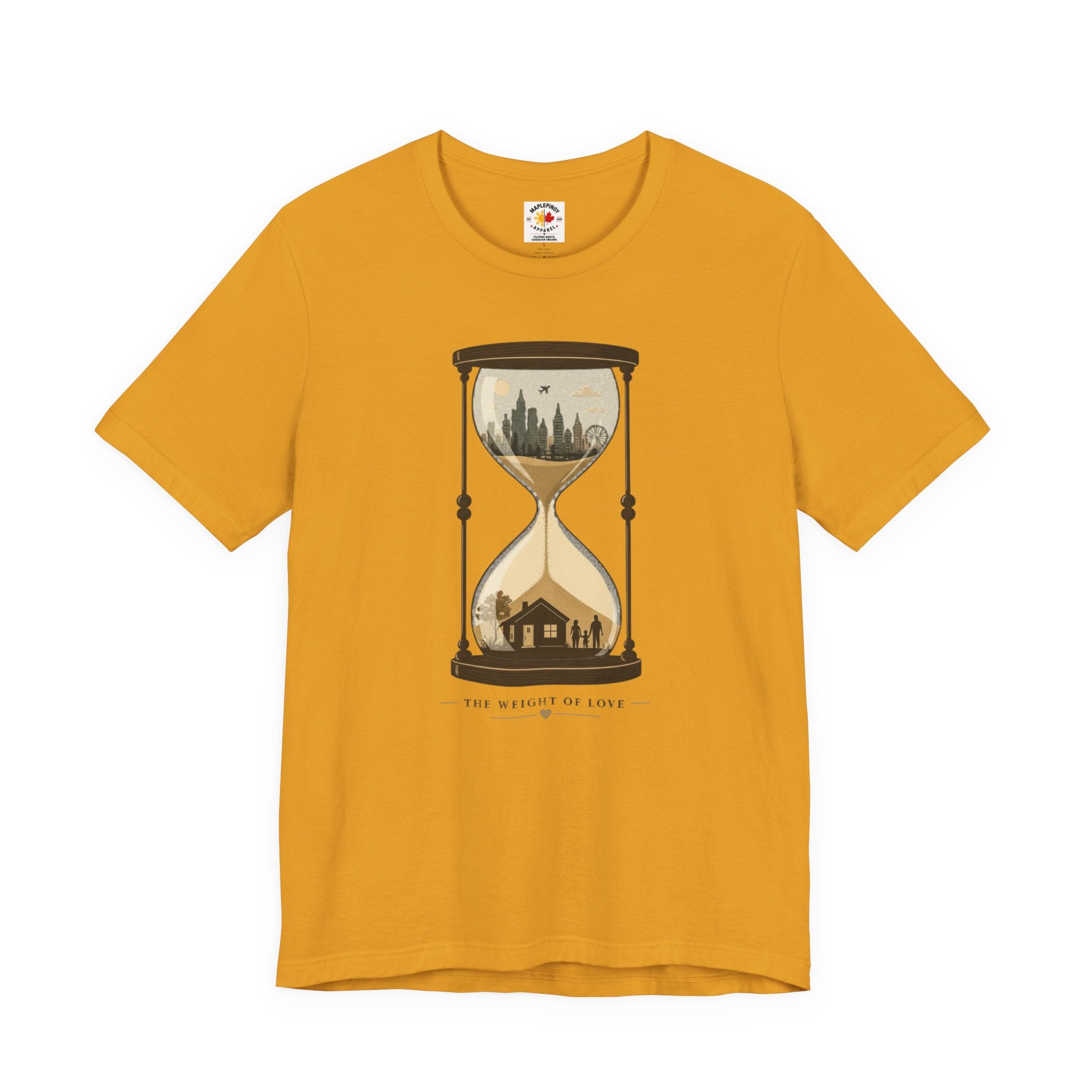 The Weight of Love T-Shirt – Filipino Family Sacrifice OFW Inspired Shirt