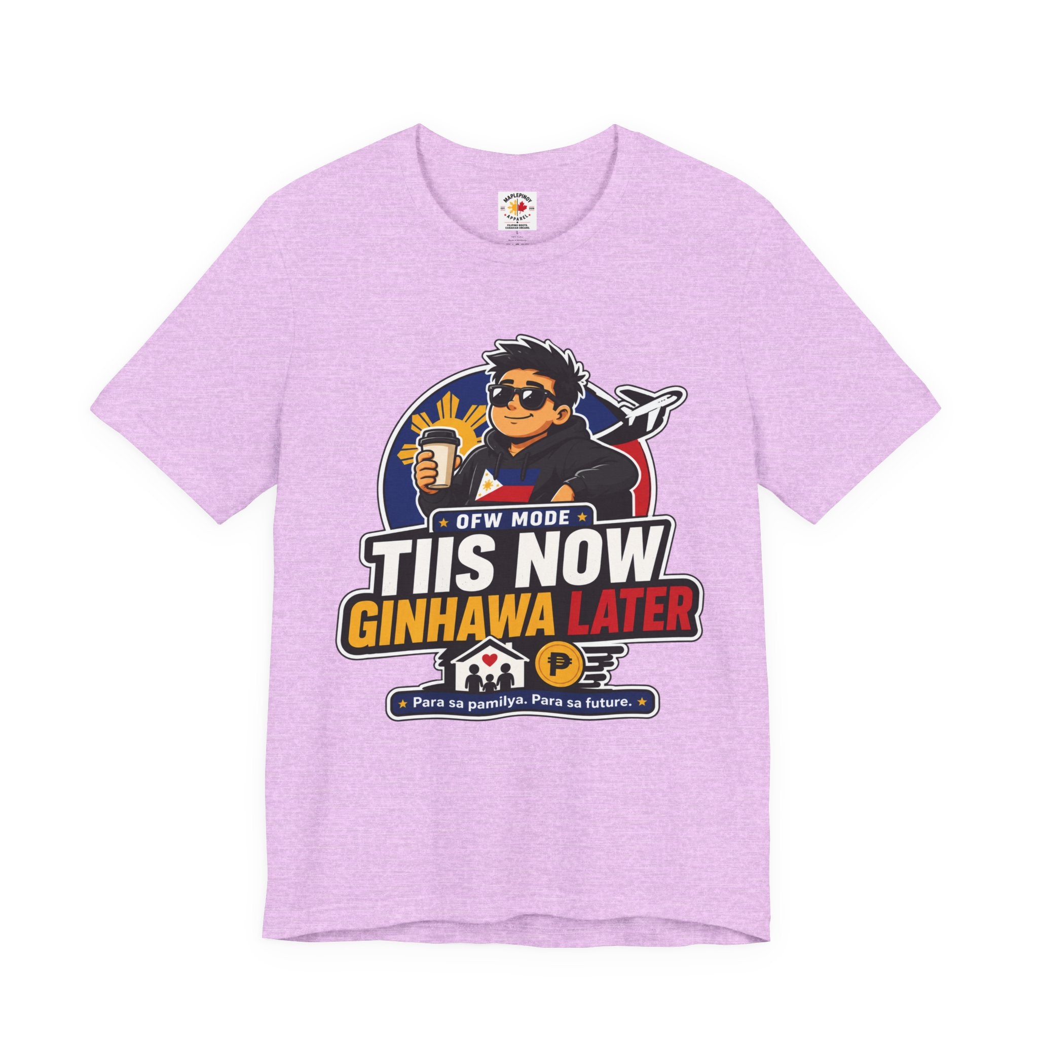 Tiis Now, Ginhawa Later — Filipino OFW Resilience Tee