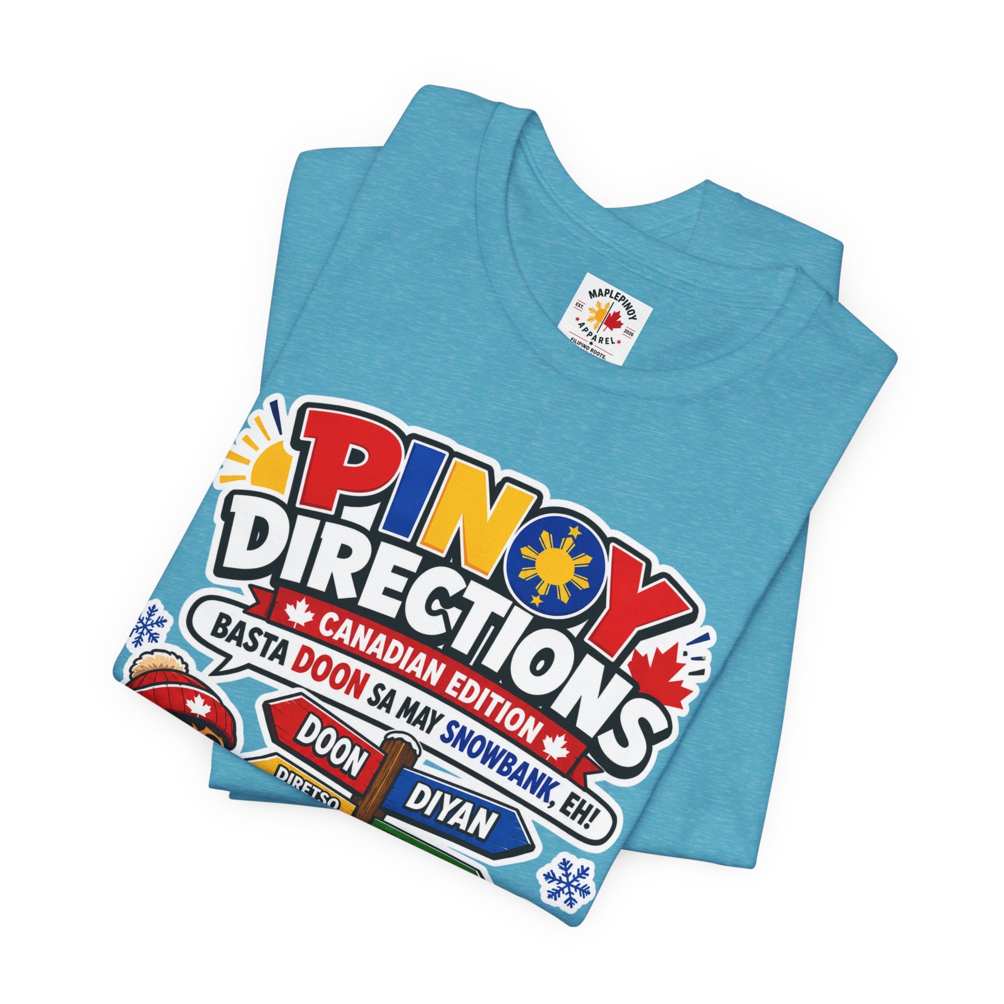 Pinoy Directions: Canadian Edition — Funny Filipino Tee