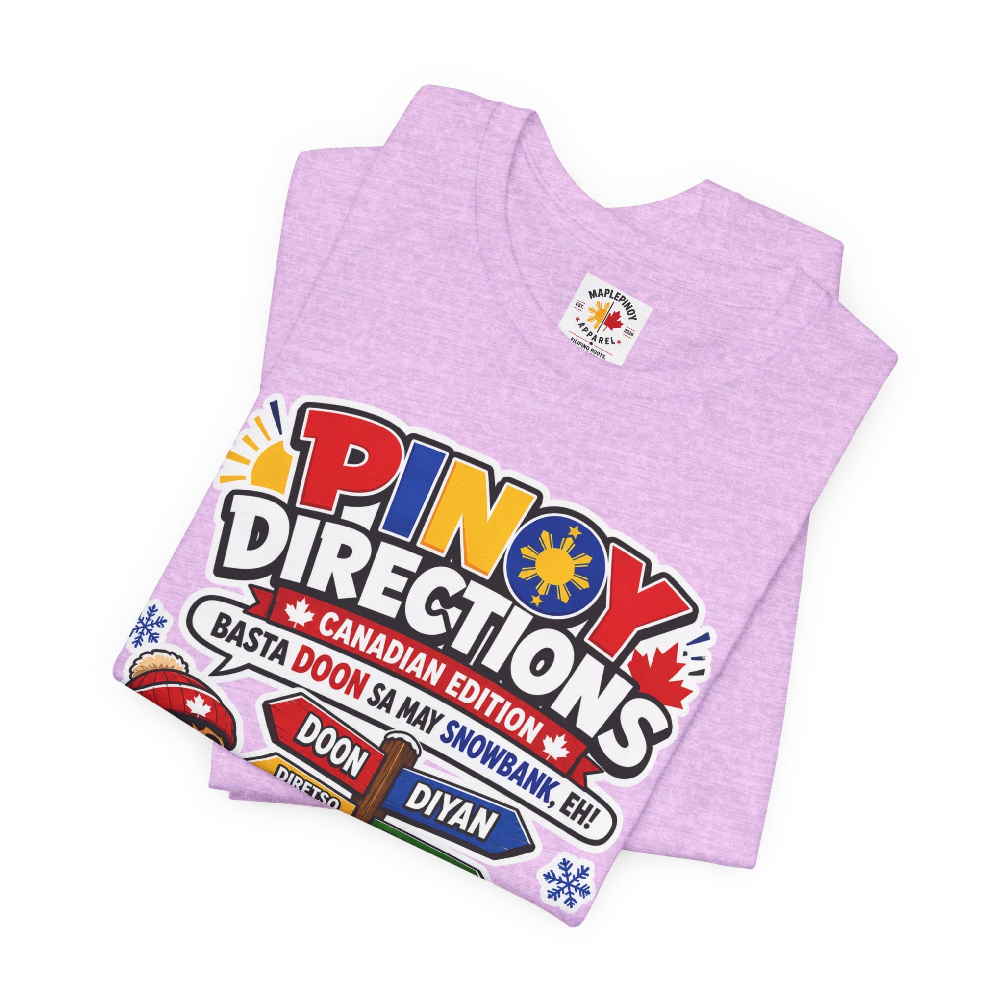 Pinoy Directions: Canadian Edition — Funny Filipino Tee