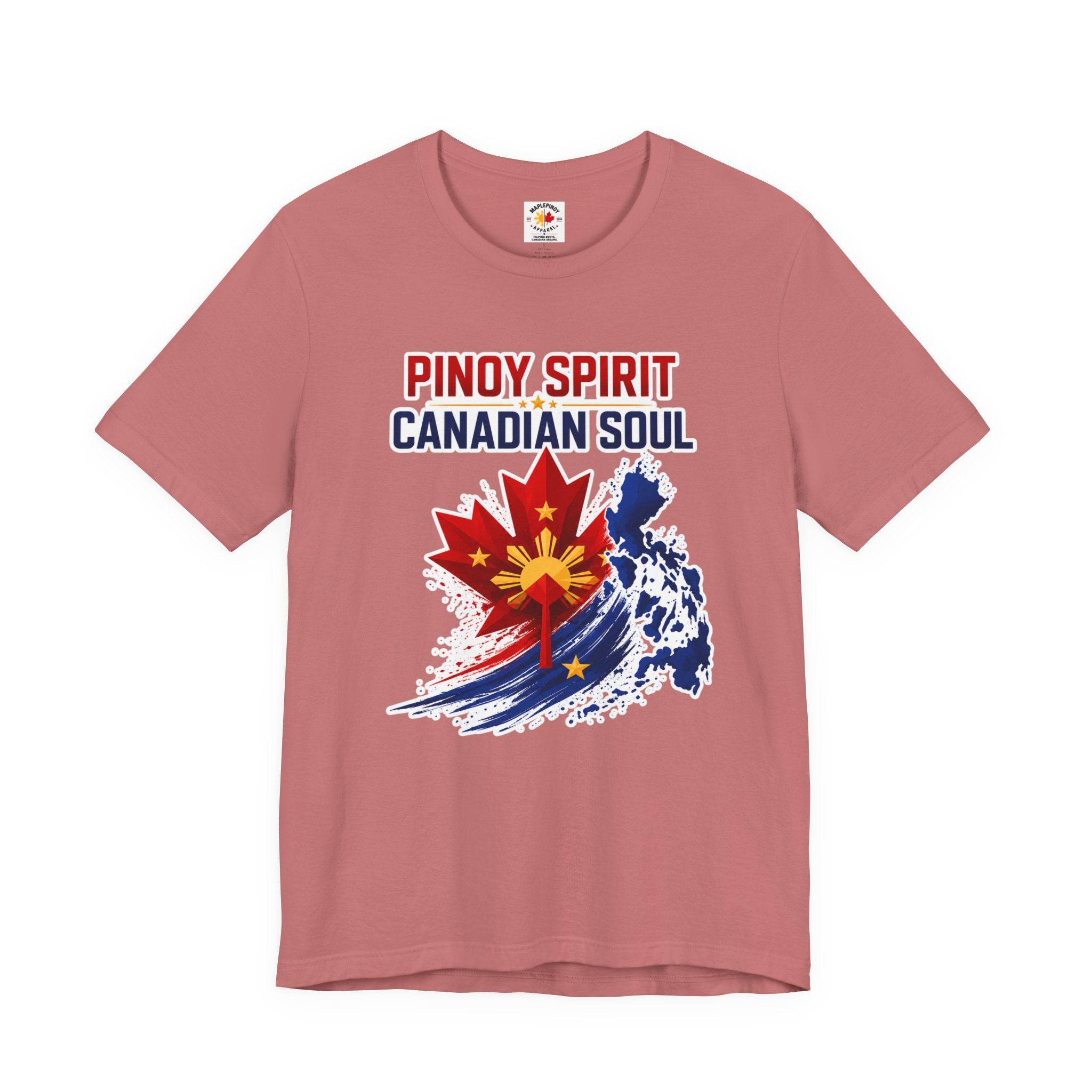 Pinoy Spirit, Canadian Soul — Filipino Canadian Pride Tee