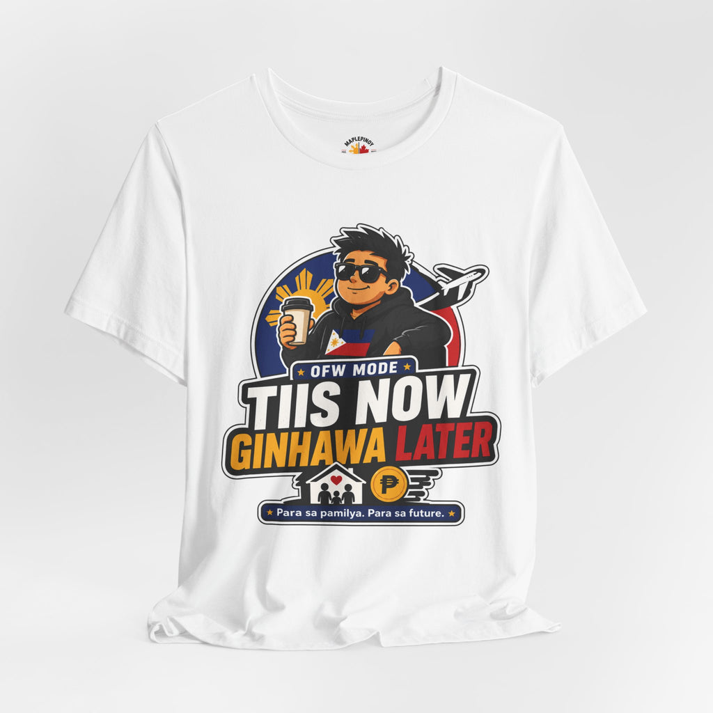 Tiis Now, Ginhawa Later — Filipino OFW Resilience Tee