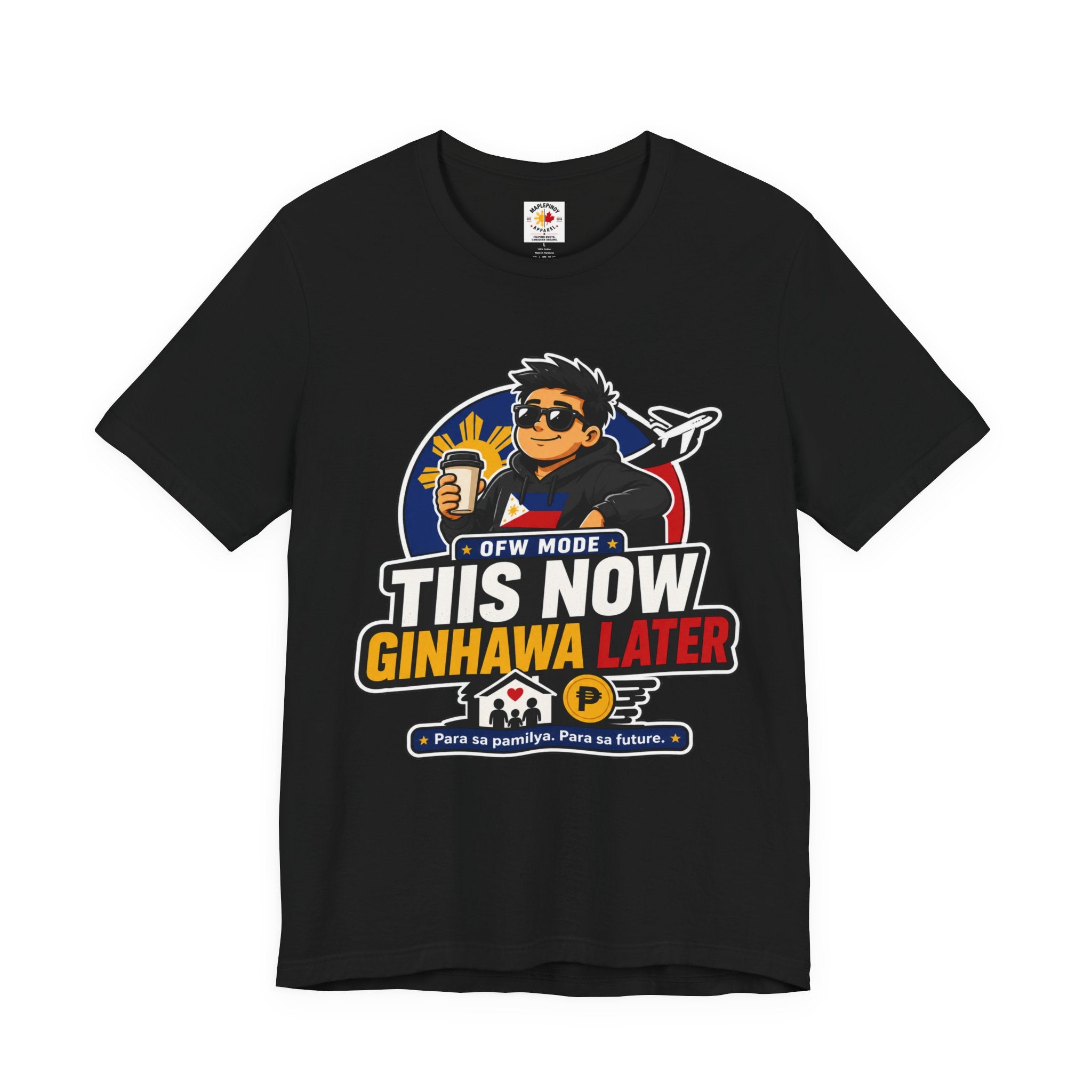 Tiis Now, Ginhawa Later — Filipino OFW Resilience Tee