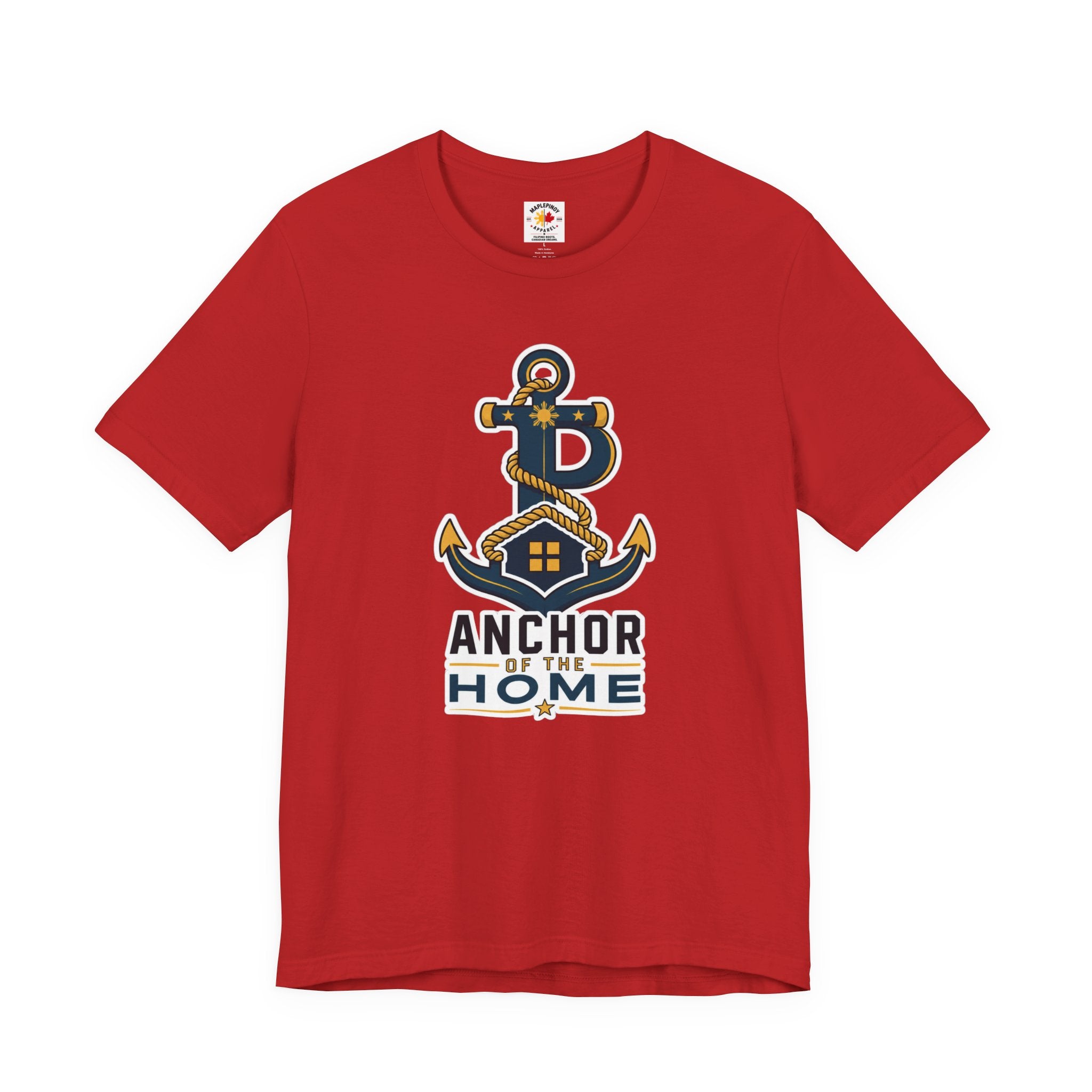 Anchor of the Home Filipino T-Shirt — Anchor, Rope & Home Design for OFWs, Dads & Seafarers