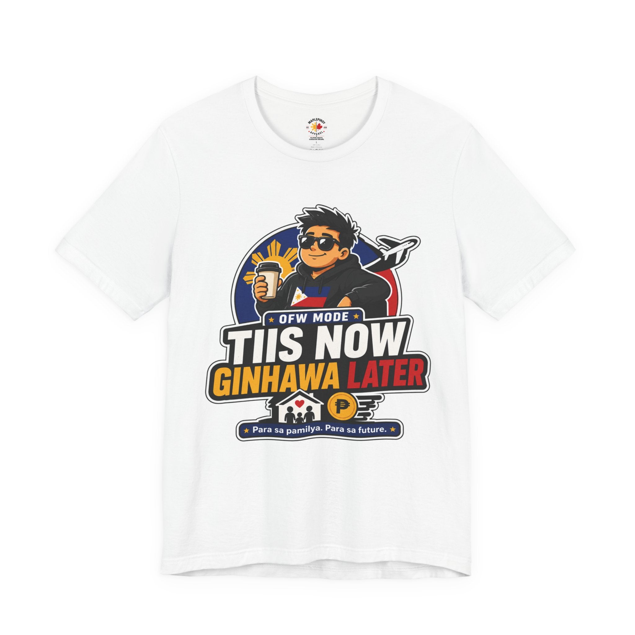 Tiis Now, Ginhawa Later — Filipino OFW Resilience Tee