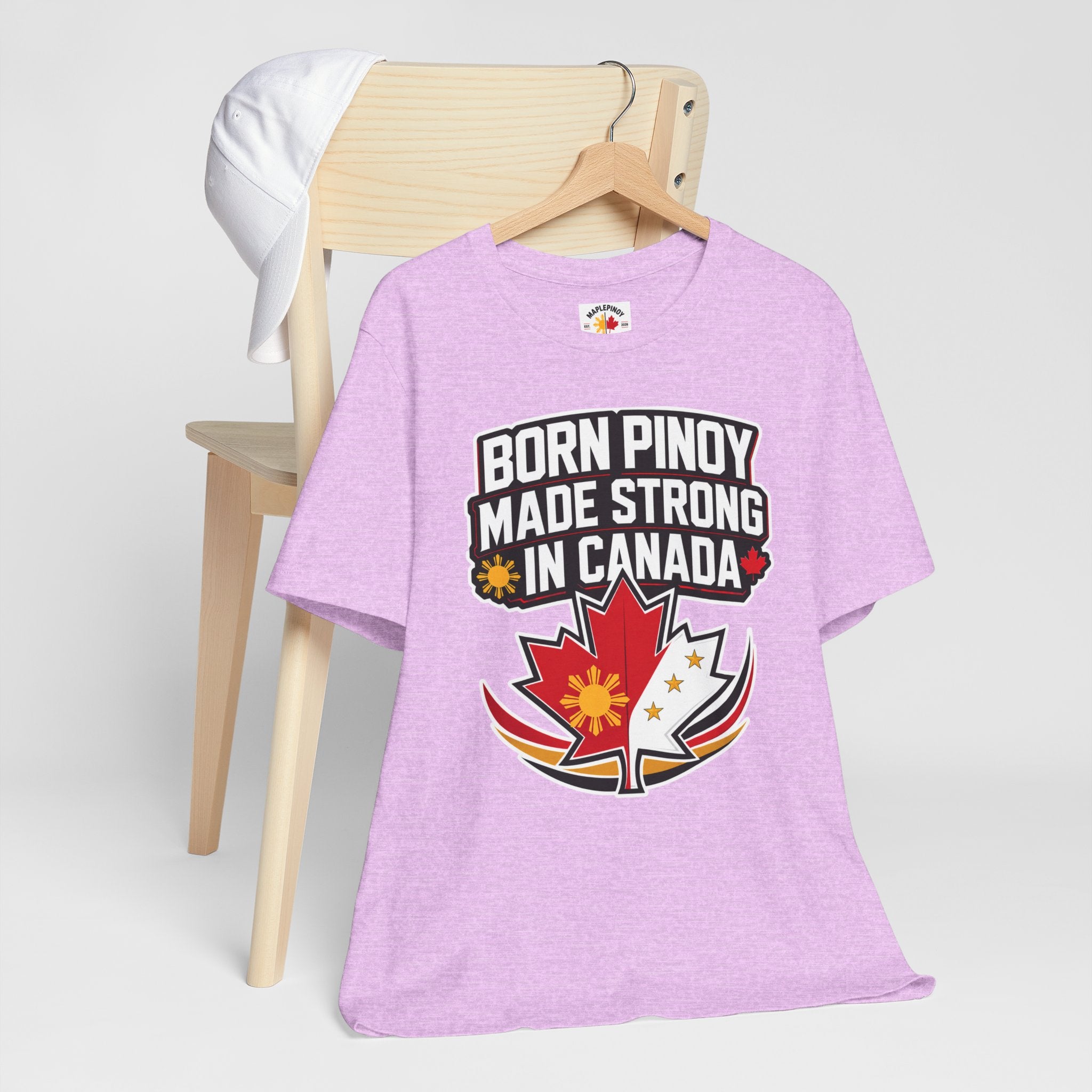 Born Pinoy, Made Strong in Canada — Filipino-Canadian Pride Tee