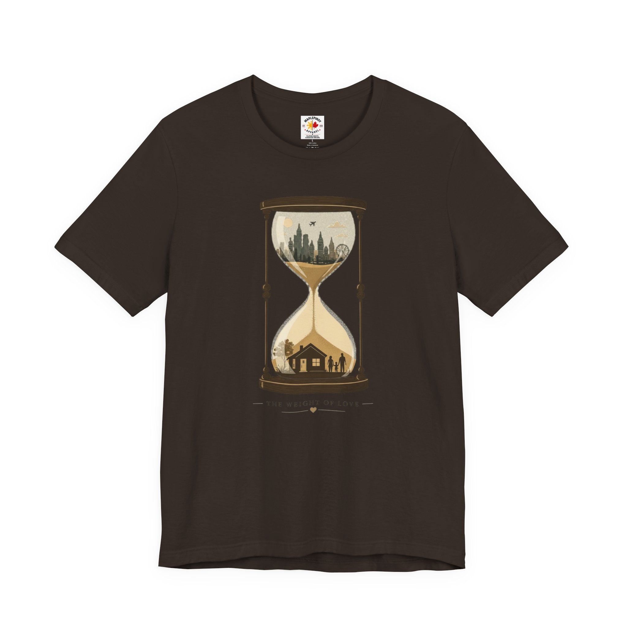 The Weight of Love T-Shirt – Filipino Family Sacrifice OFW Inspired Shirt