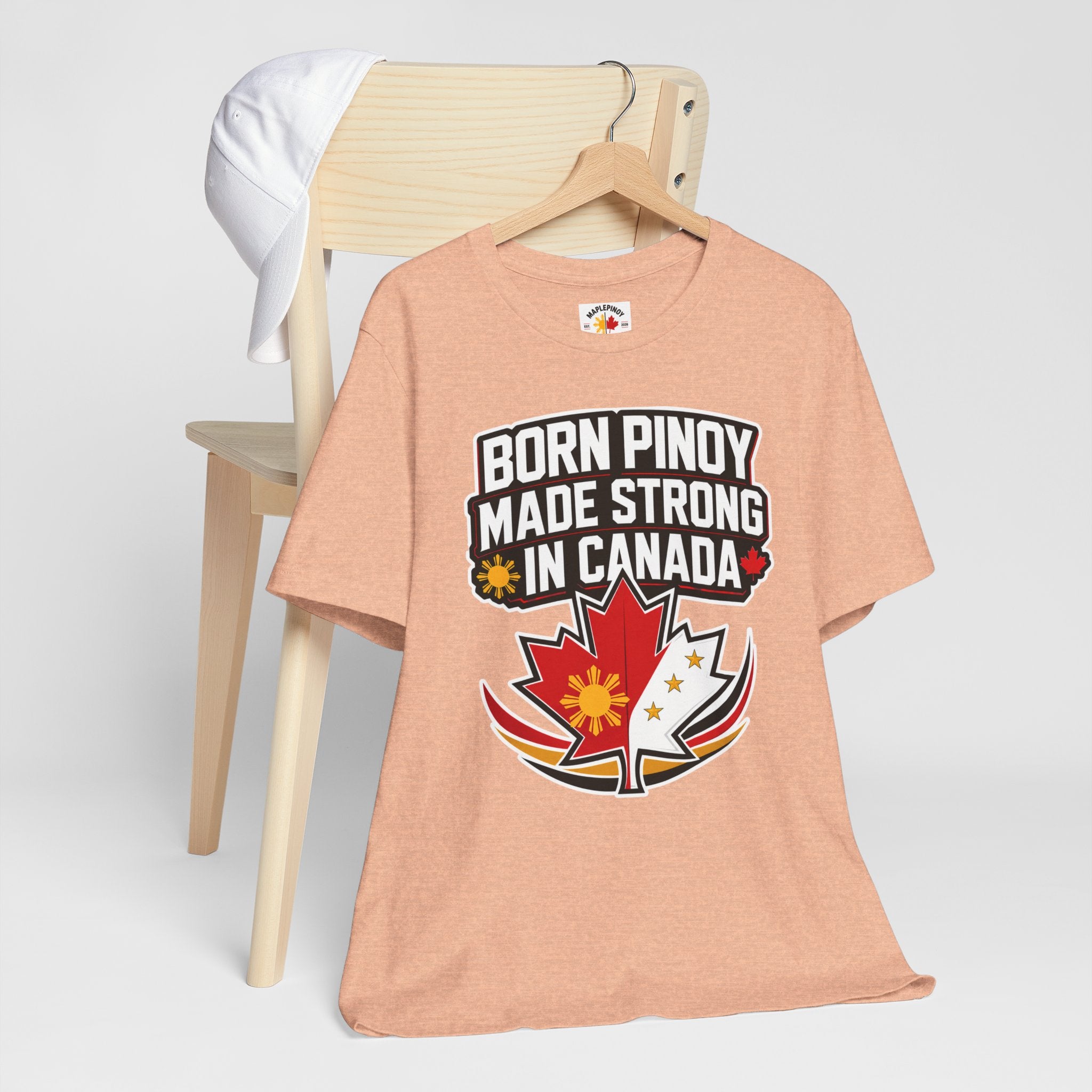 Born Pinoy, Made Strong in Canada — Filipino-Canadian Pride Tee