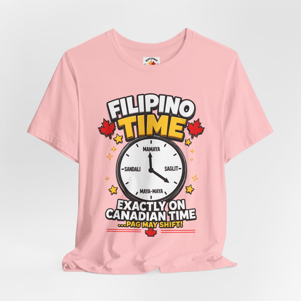 Filipino Time — Funny Pinoy Canadian Clock Tee