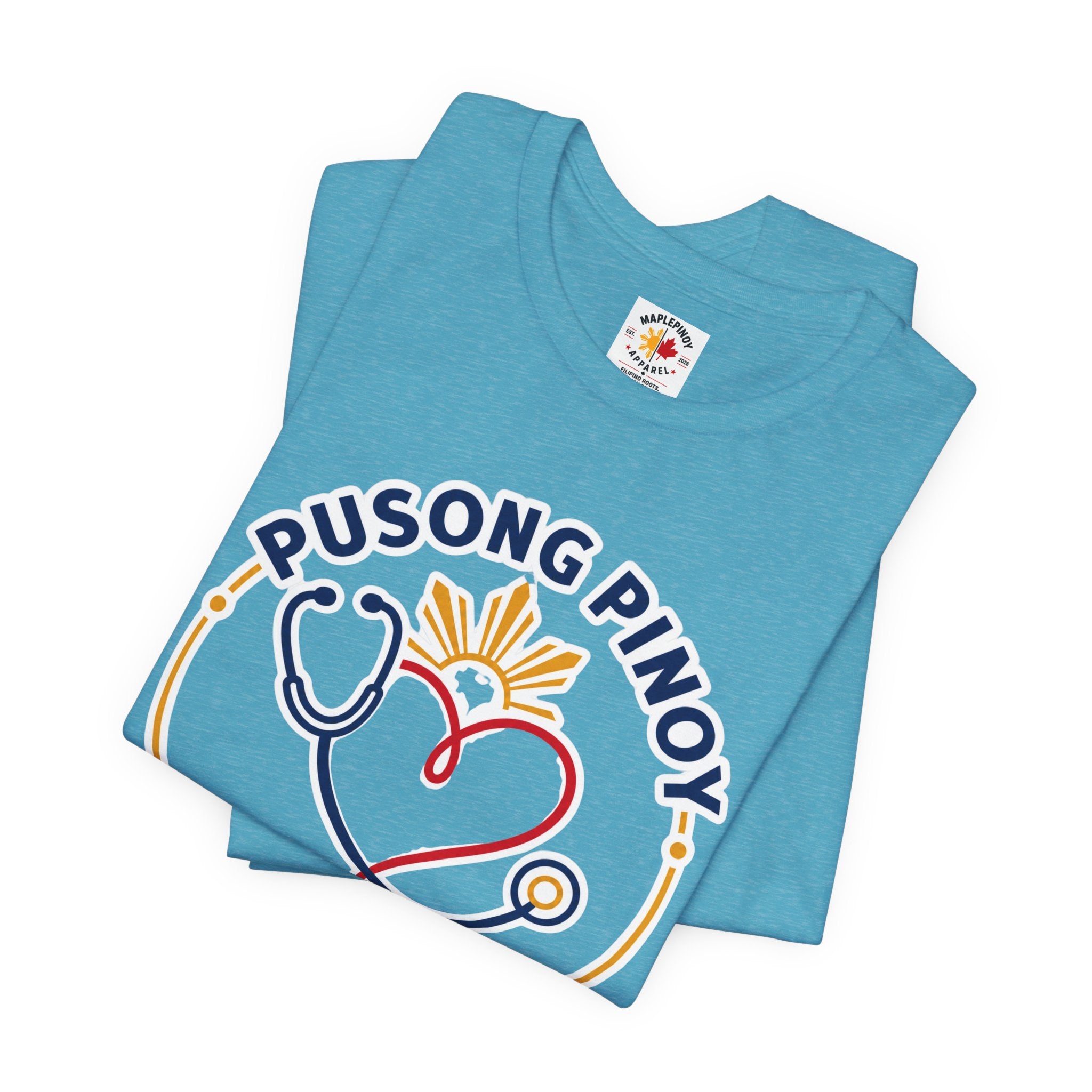 Pusong Pinoy, Hands That Heal — Filipino Nurse Pride Shirt