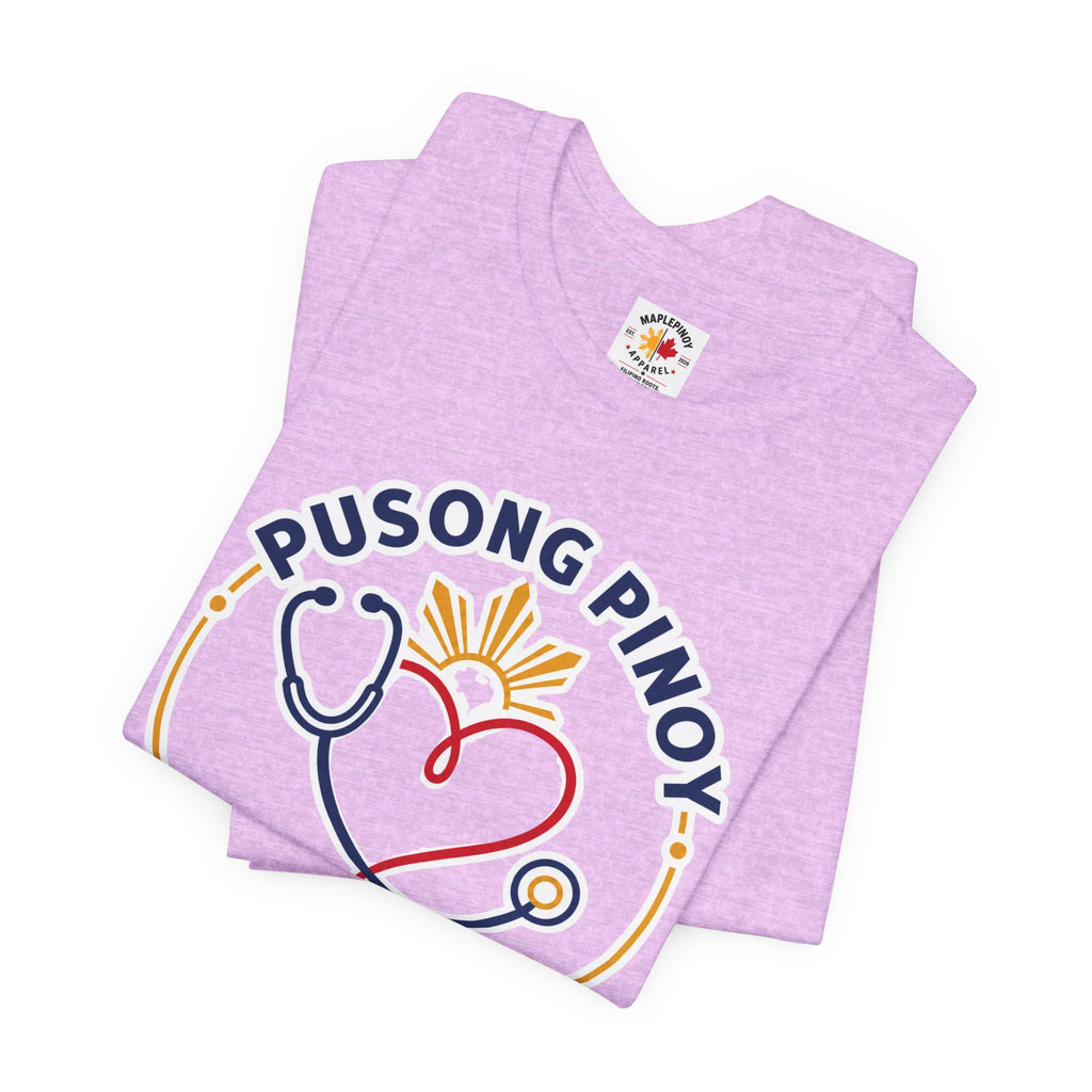 Pusong Pinoy, Hands That Heal — Filipino Nurse Pride Shirt