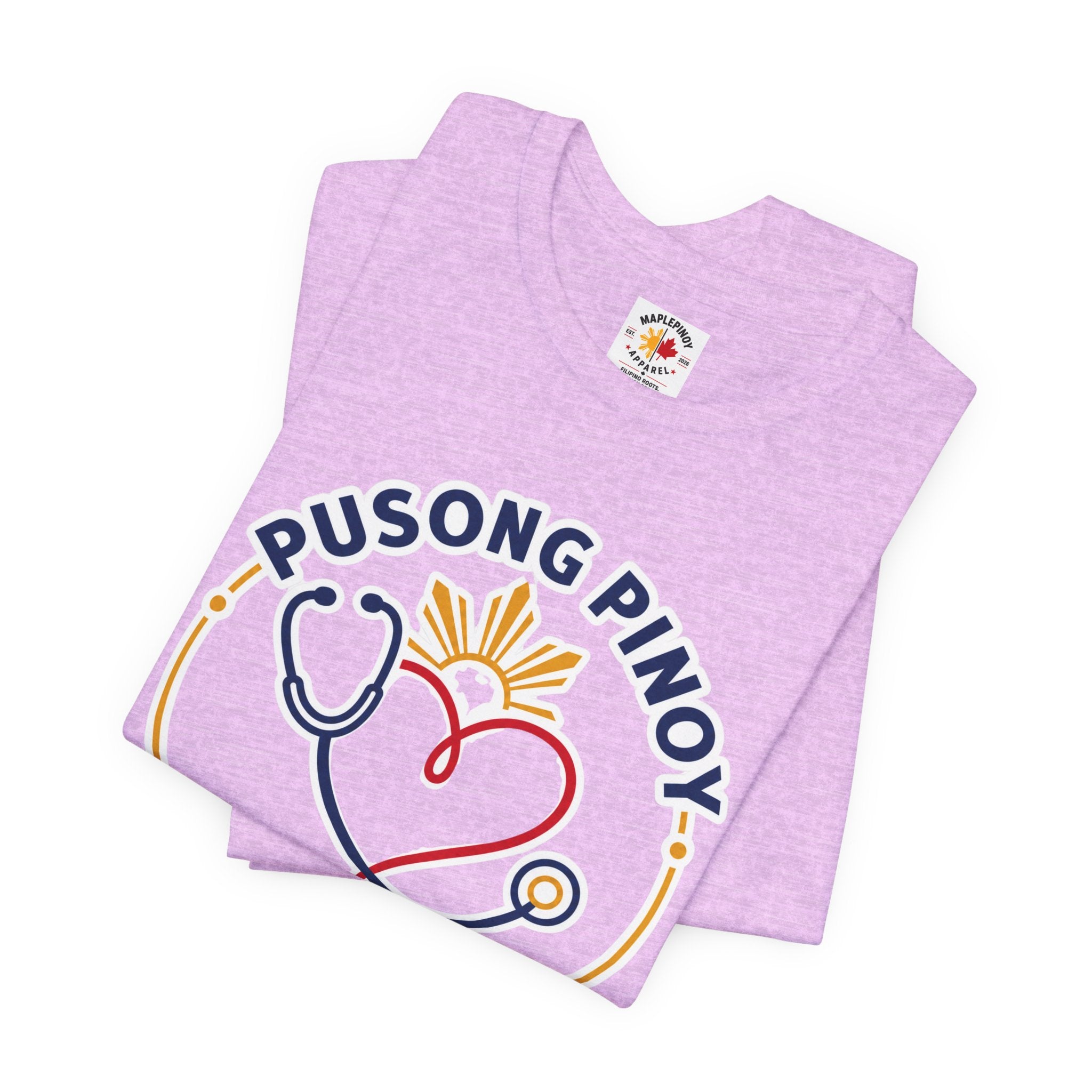 Pusong Pinoy, Hands That Heal — Filipino Nurse Pride Shirt
