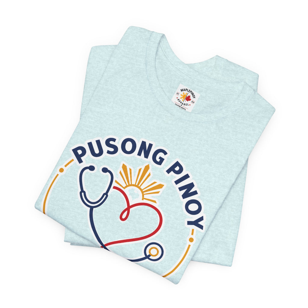 Pusong Pinoy, Hands That Heal — Filipino Nurse Pride Shirt