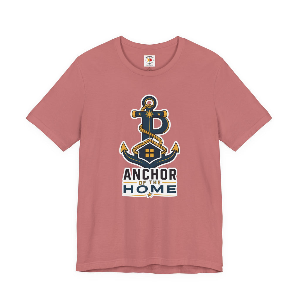 Anchor of the Home Filipino T-Shirt — Anchor, Rope & Home Design for OFWs, Dads & Seafarers