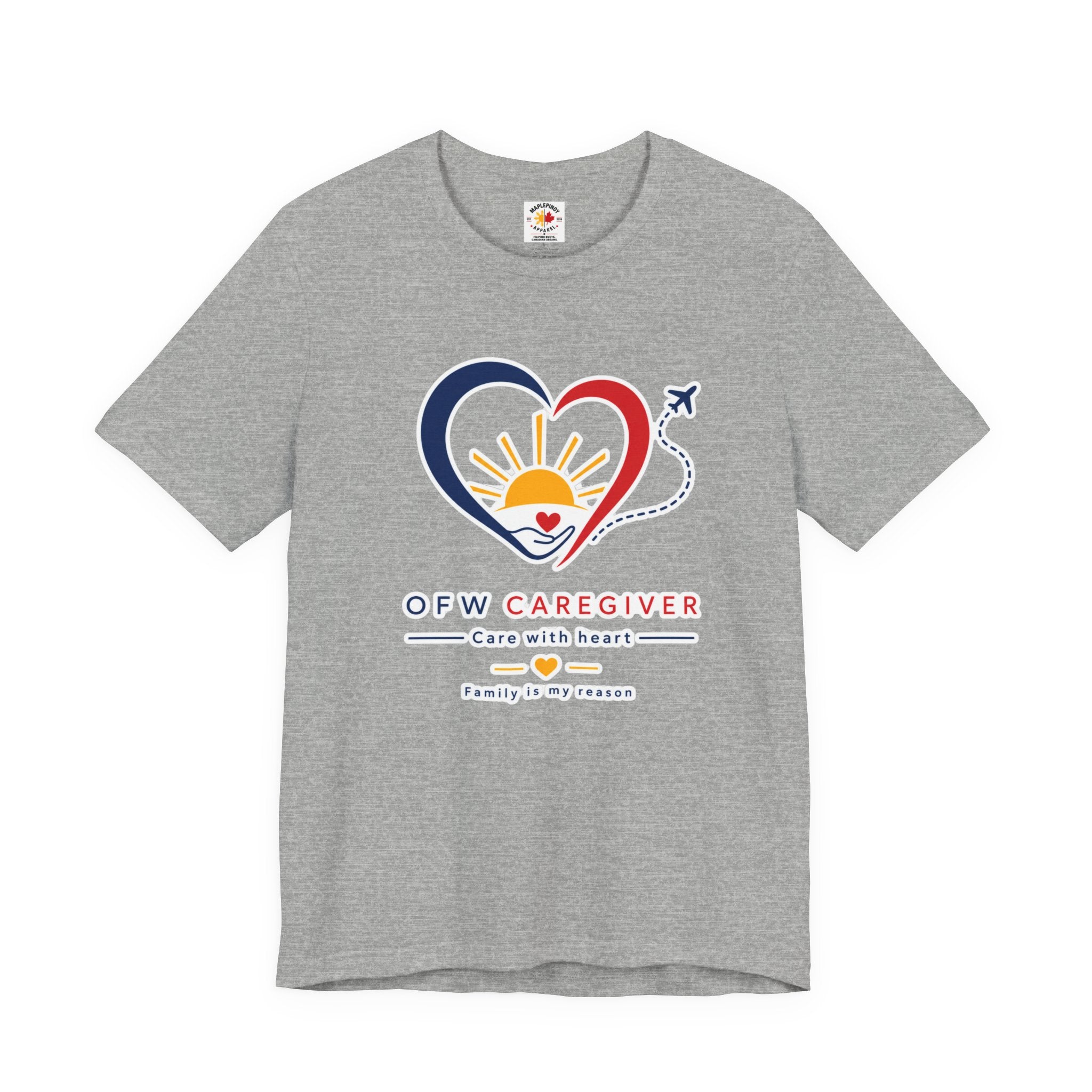 Family Is My Reason — Filipino OFW Caregiver Shirt