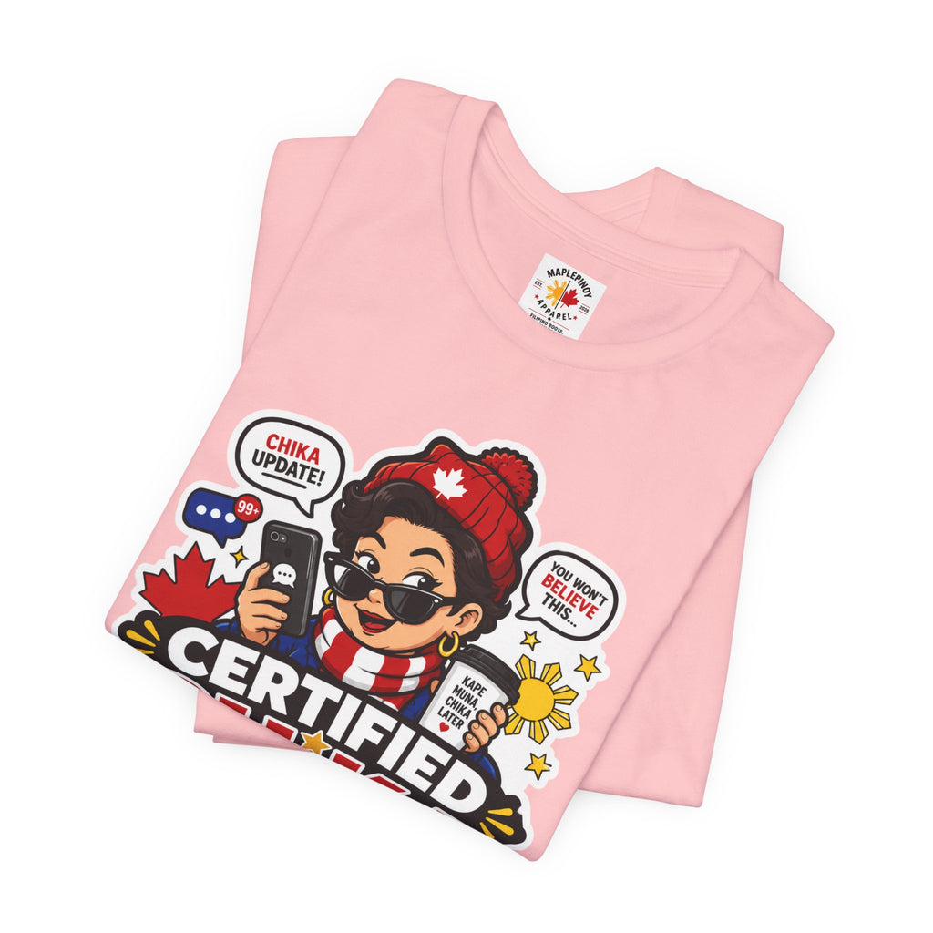Certified Chika Officer — Funny Filipino Pride Tee