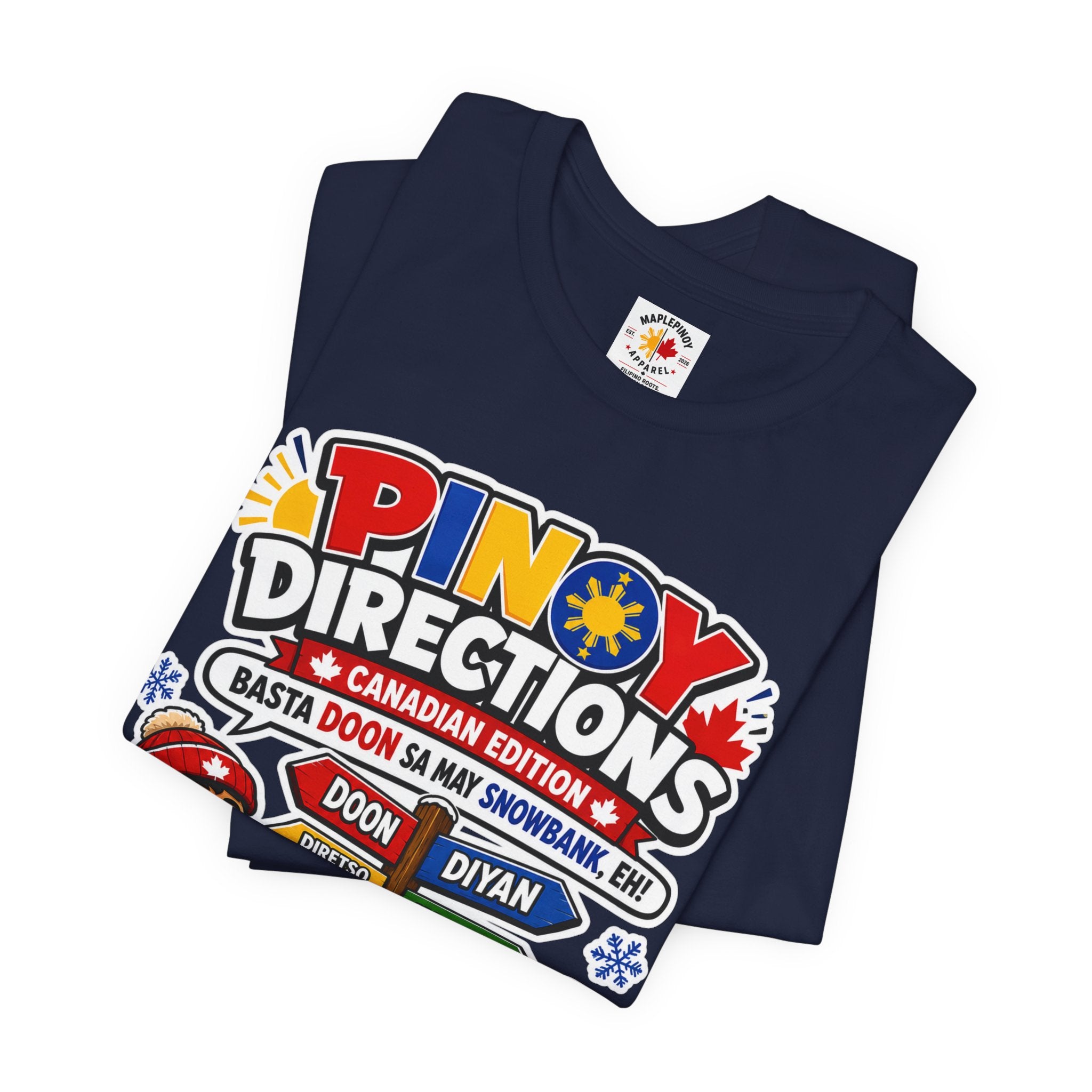 Pinoy Directions: Canadian Edition — Funny Filipino Tee