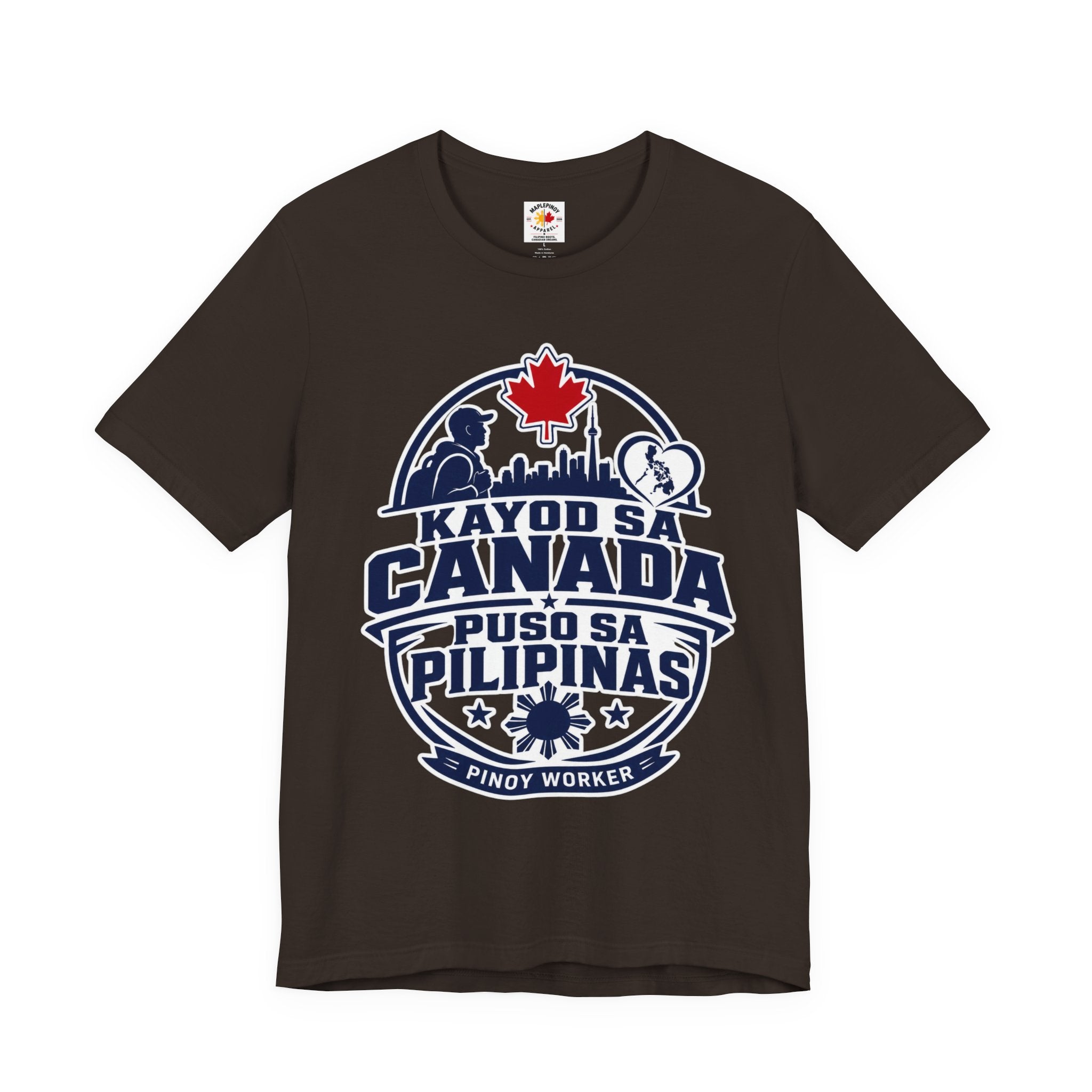 Kayod sa Canada, Puso sa Pilipinas — Filipino OFW Tee