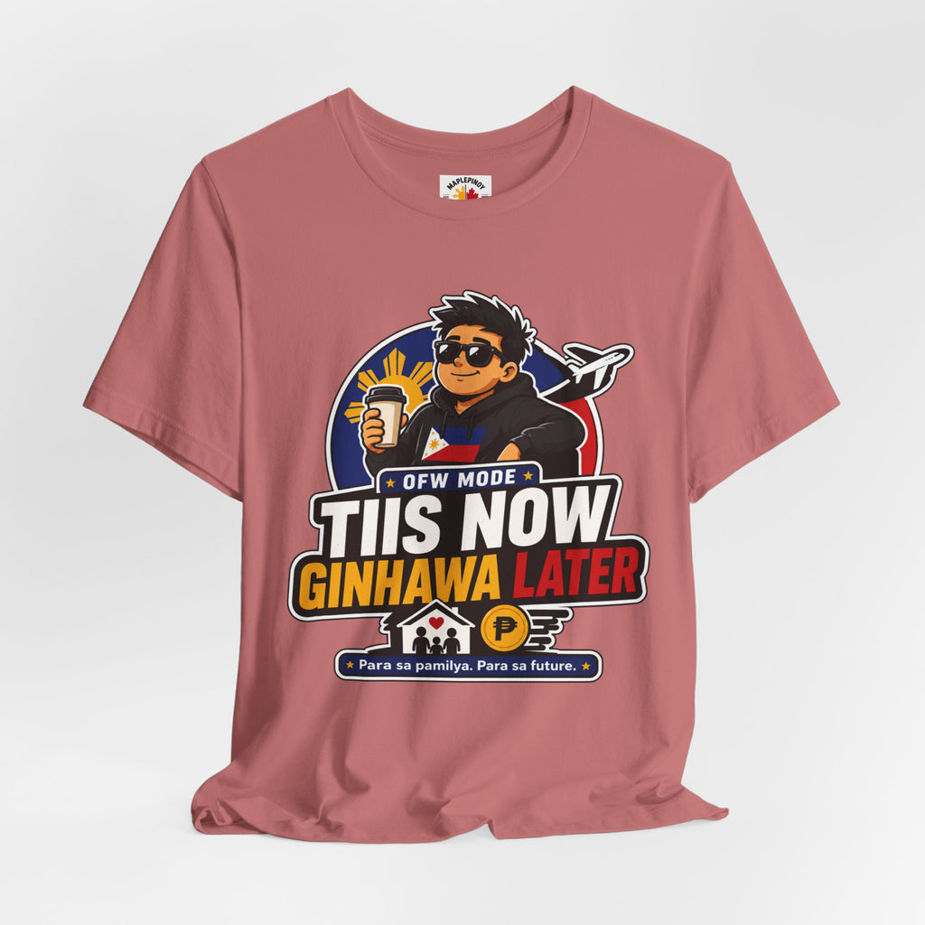 Tiis Now, Ginhawa Later — Filipino OFW Resilience Tee