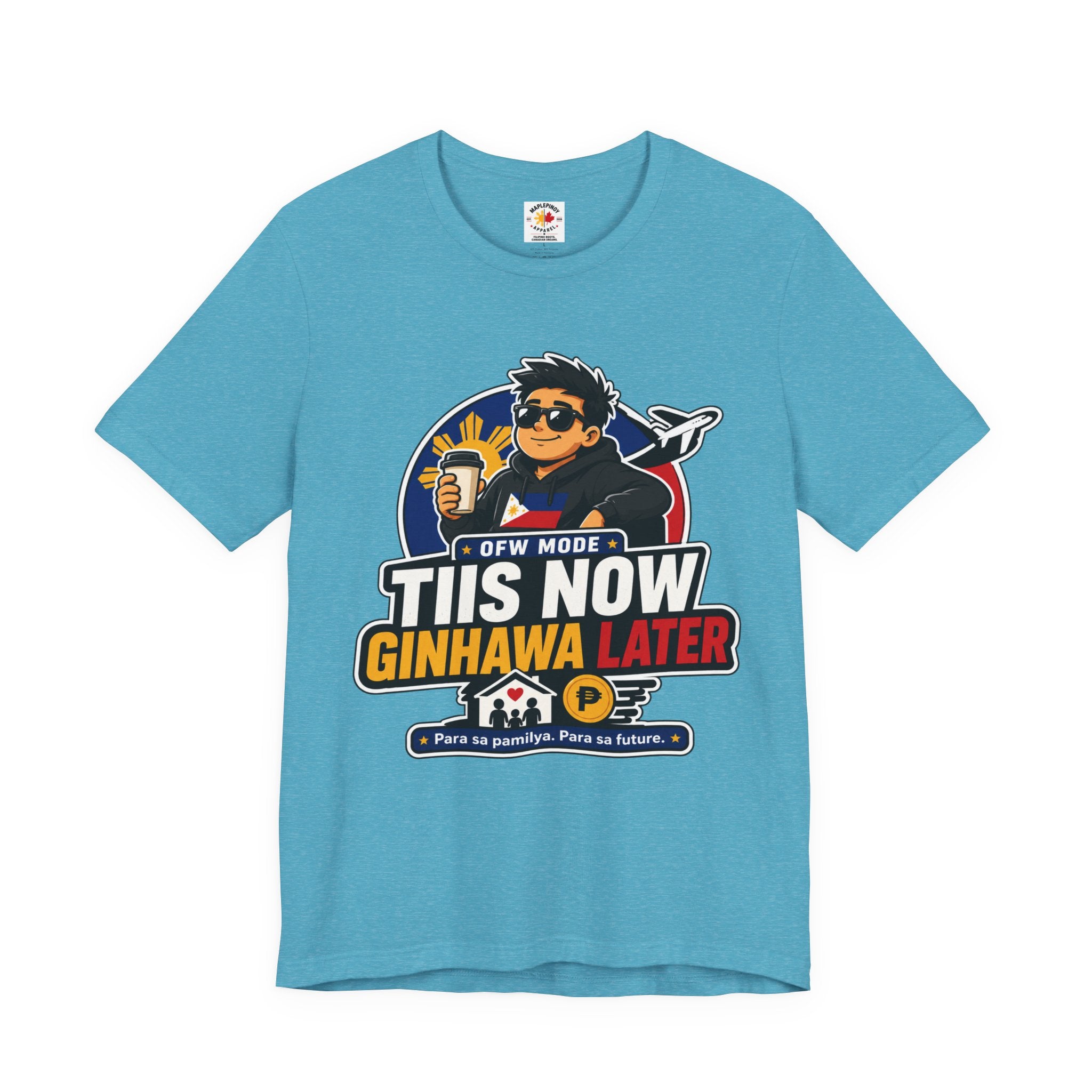 Tiis Now, Ginhawa Later — Filipino OFW Resilience Tee
