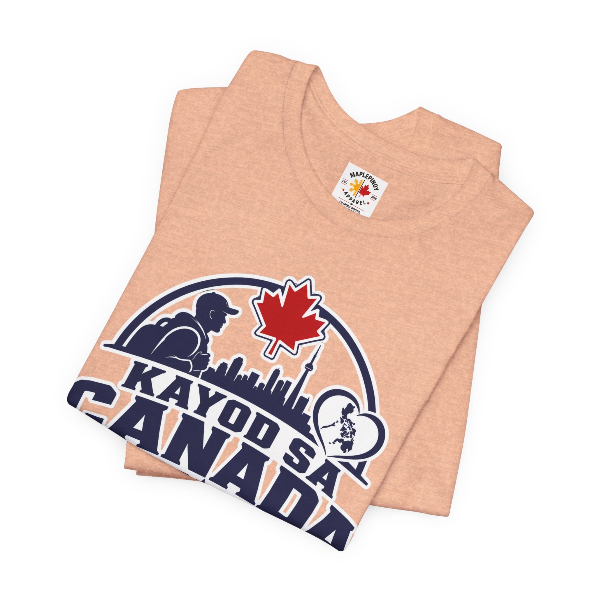 Kayod sa Canada, Puso sa Pilipinas — Filipino OFW Tee