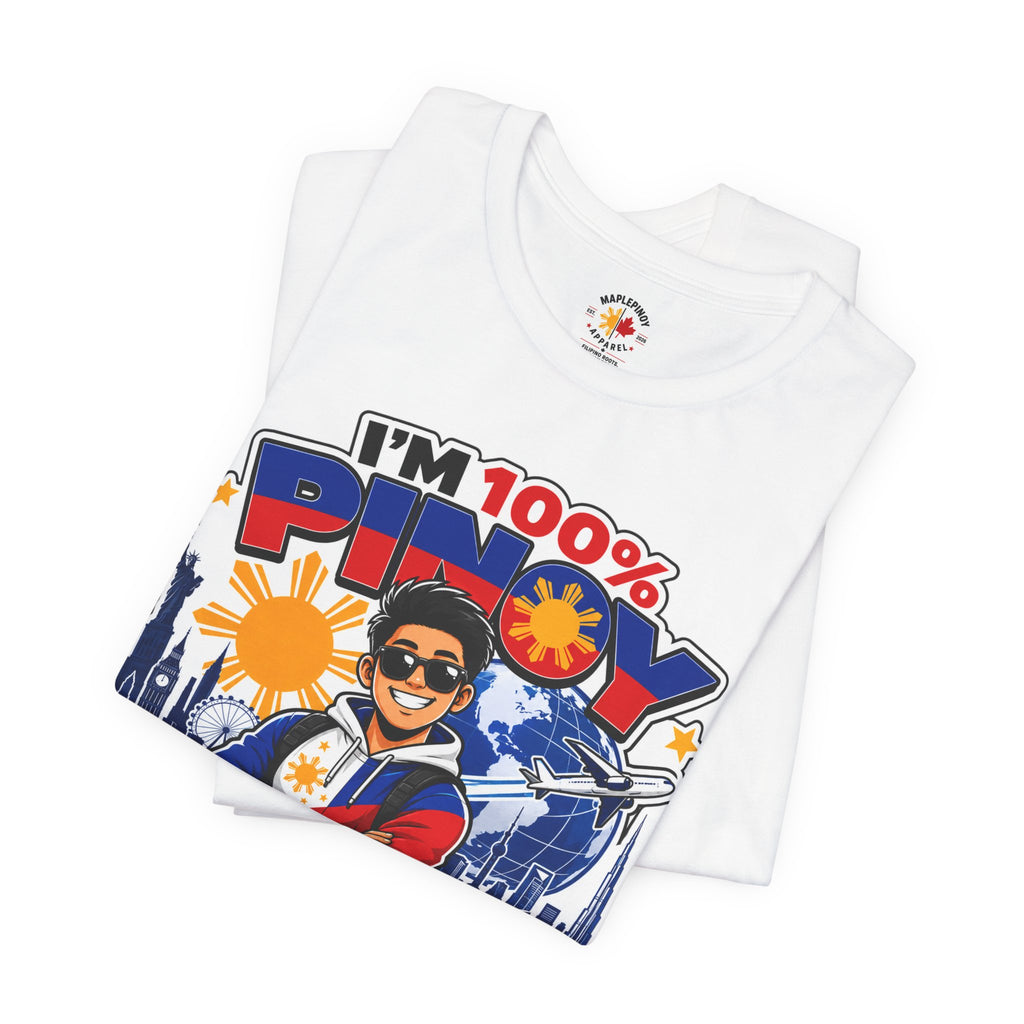 100% Pinoy, Living Abroad — Filipino Pride Tee