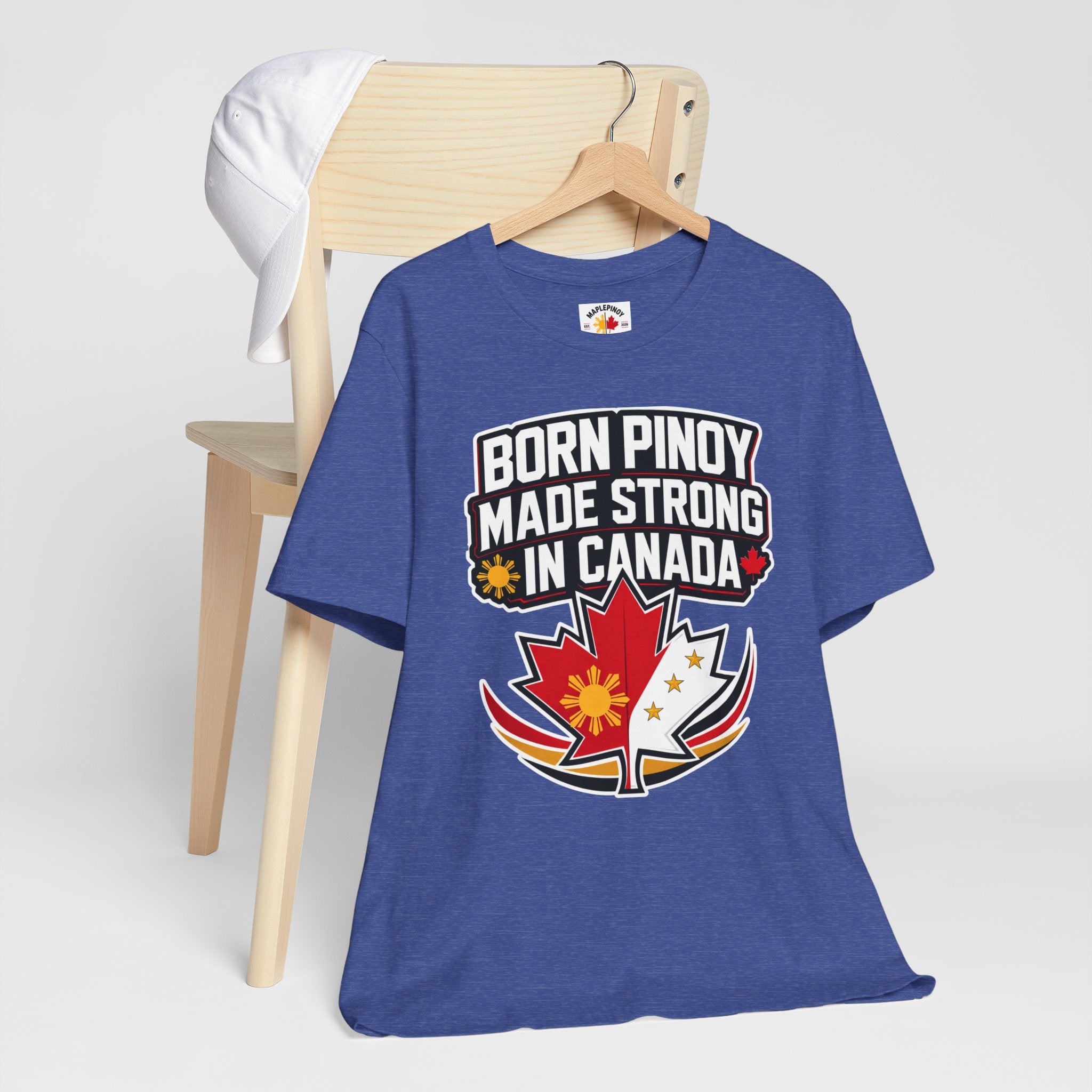 Born Pinoy, Made Strong in Canada — Filipino-Canadian Pride Tee
