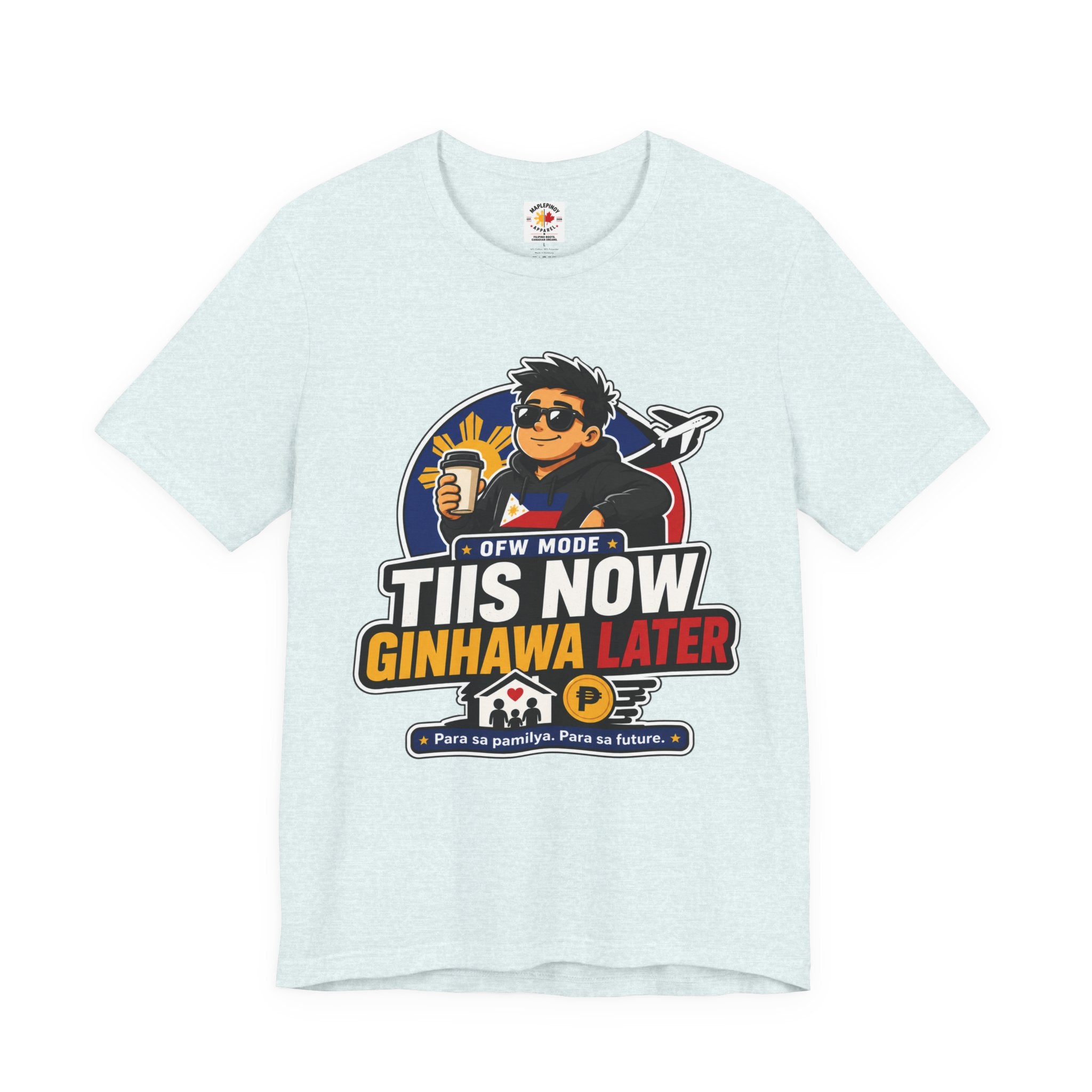 Tiis Now, Ginhawa Later — Filipino OFW Resilience Tee