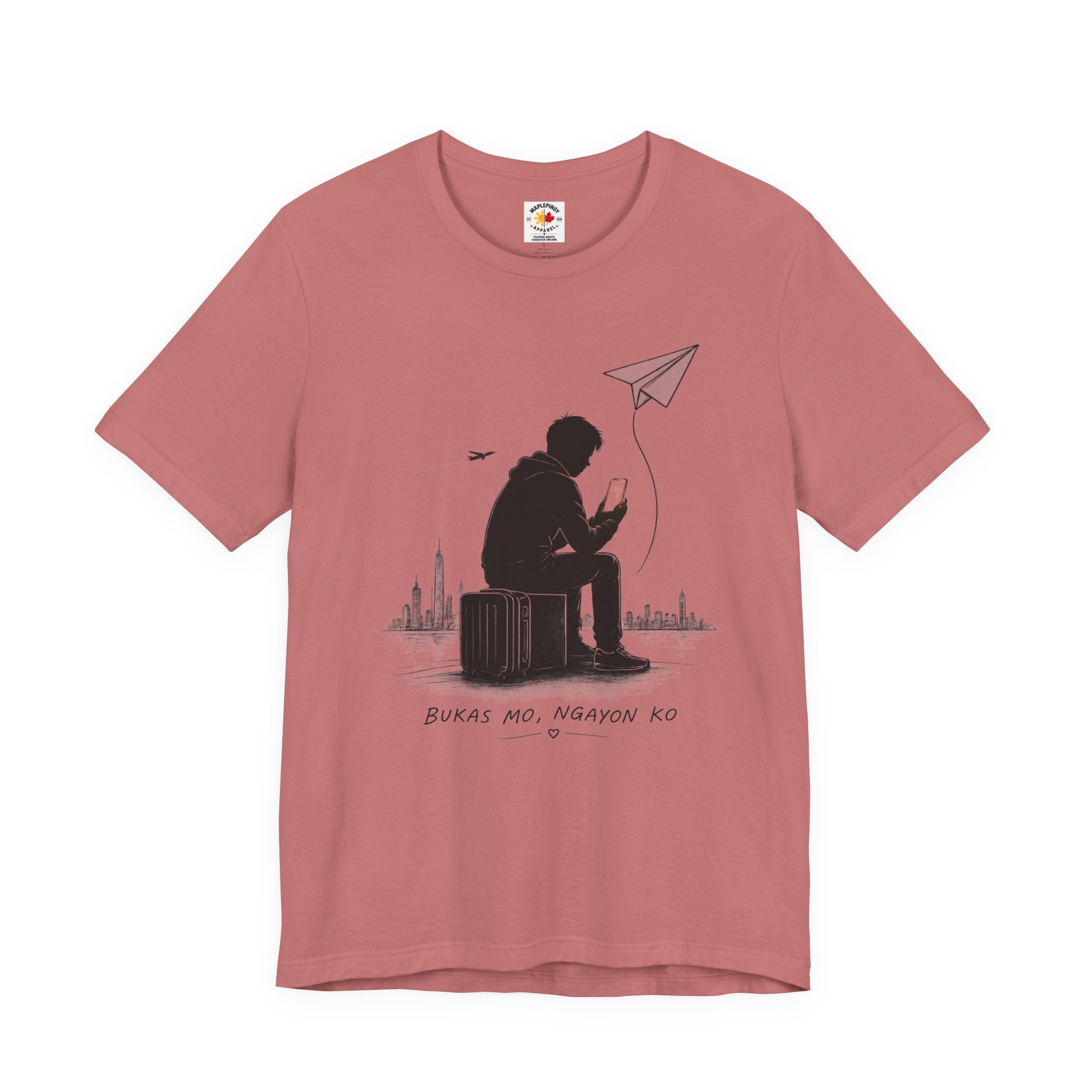 Bukas Mo, Ngayon Ko OFW T-Shirt – Filipino Abroad Family Sacrifice Shirt