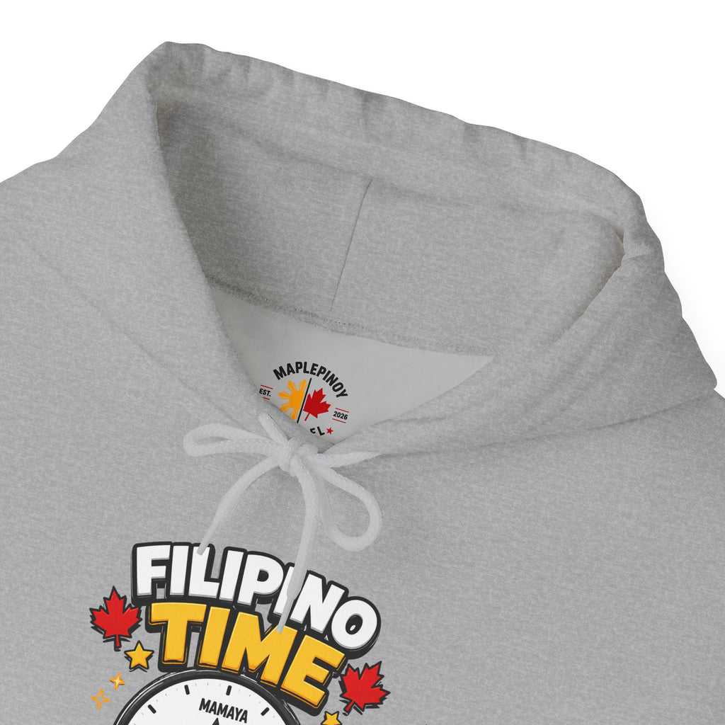 Filipino Time — Funny Pinoy Canadian Graphic Hoodie
