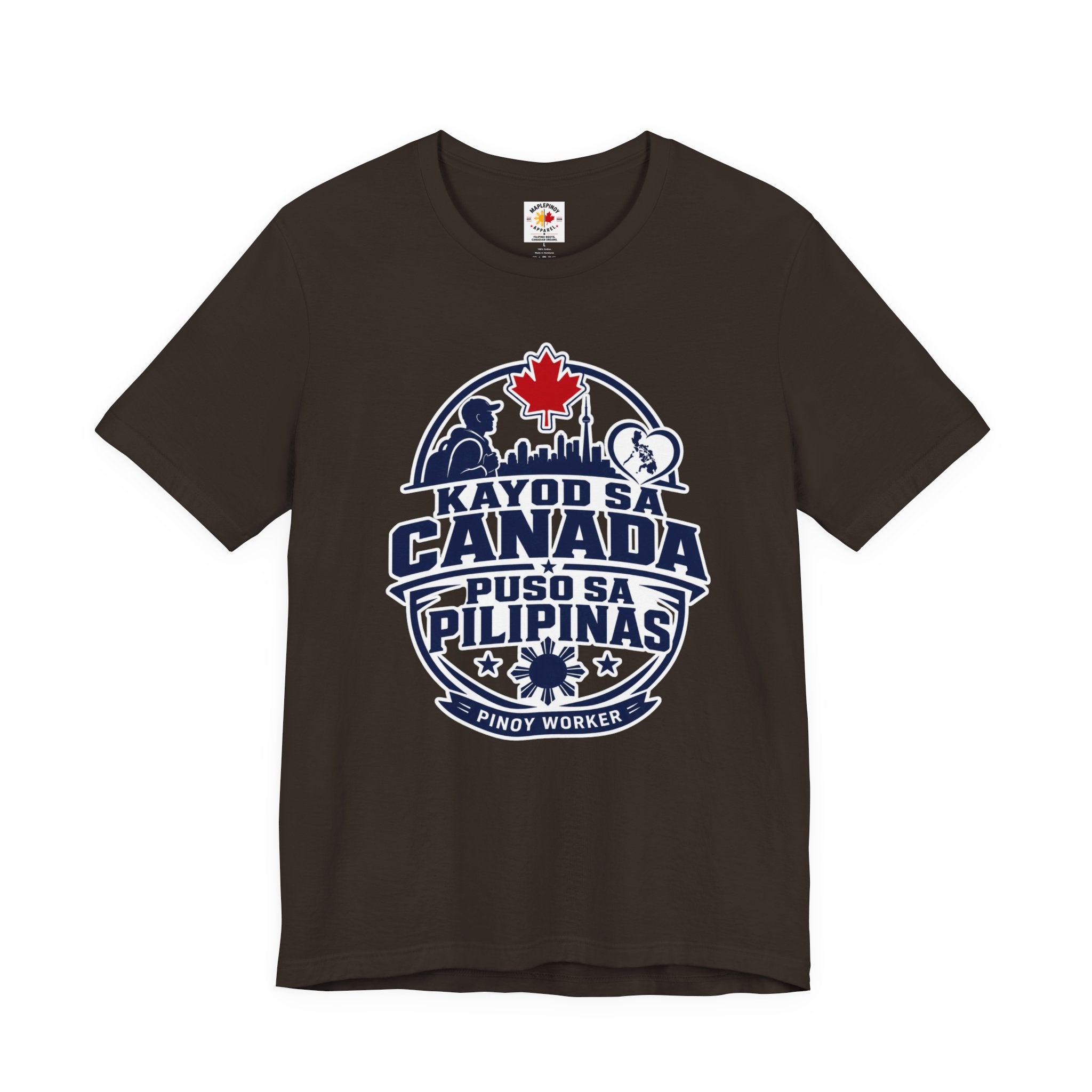 Kayod sa Canada, Puso sa Pilipinas — Filipino OFW Tee