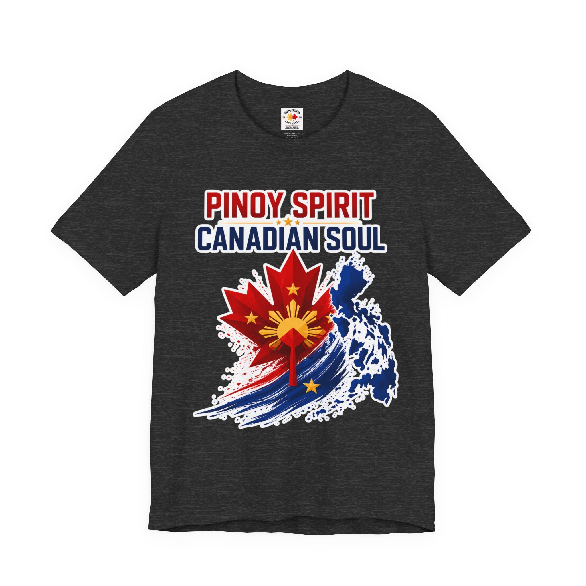 Pinoy Spirit, Canadian Soul — Filipino Canadian Pride Tee