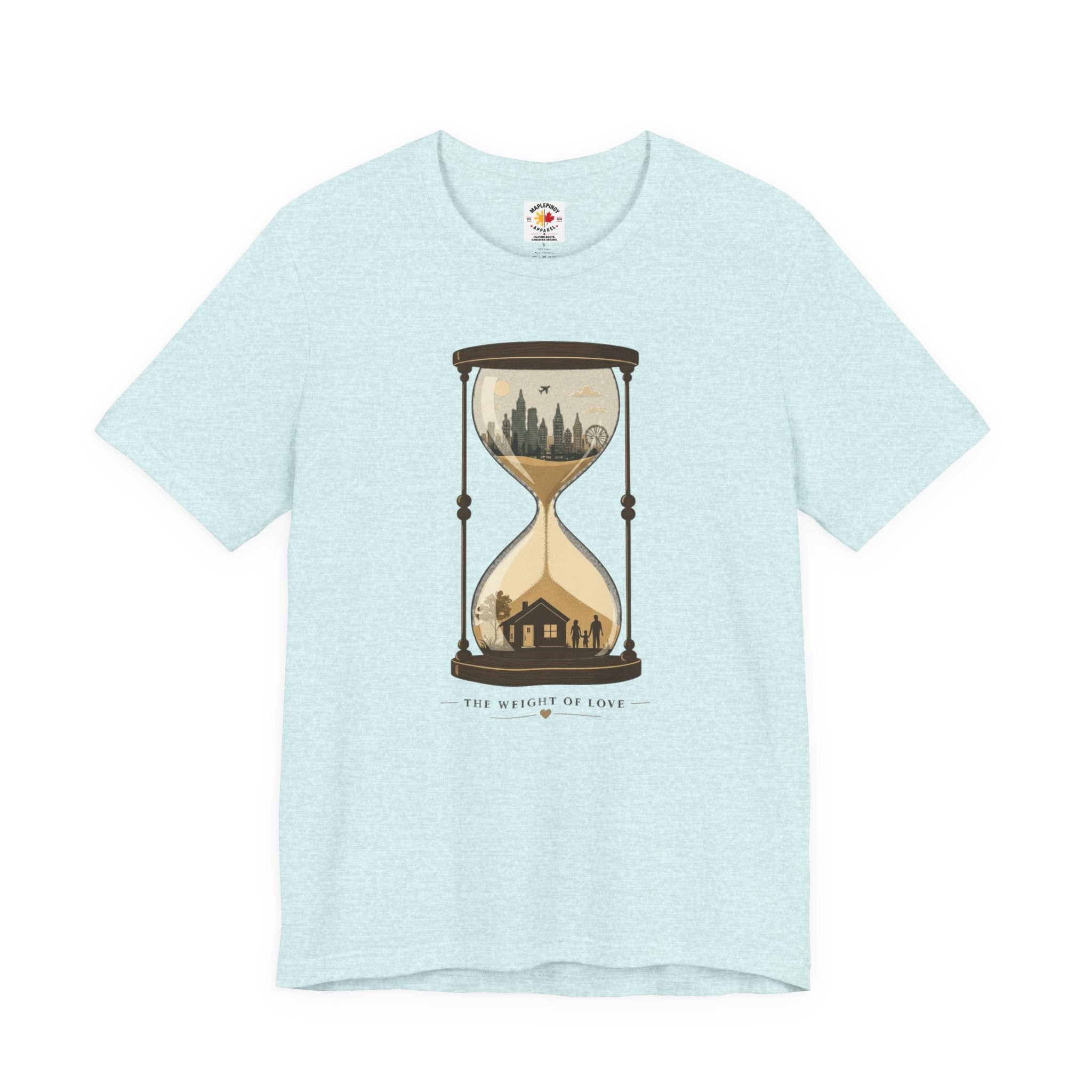 The Weight of Love T-Shirt – Filipino Family Sacrifice OFW Inspired Shirt