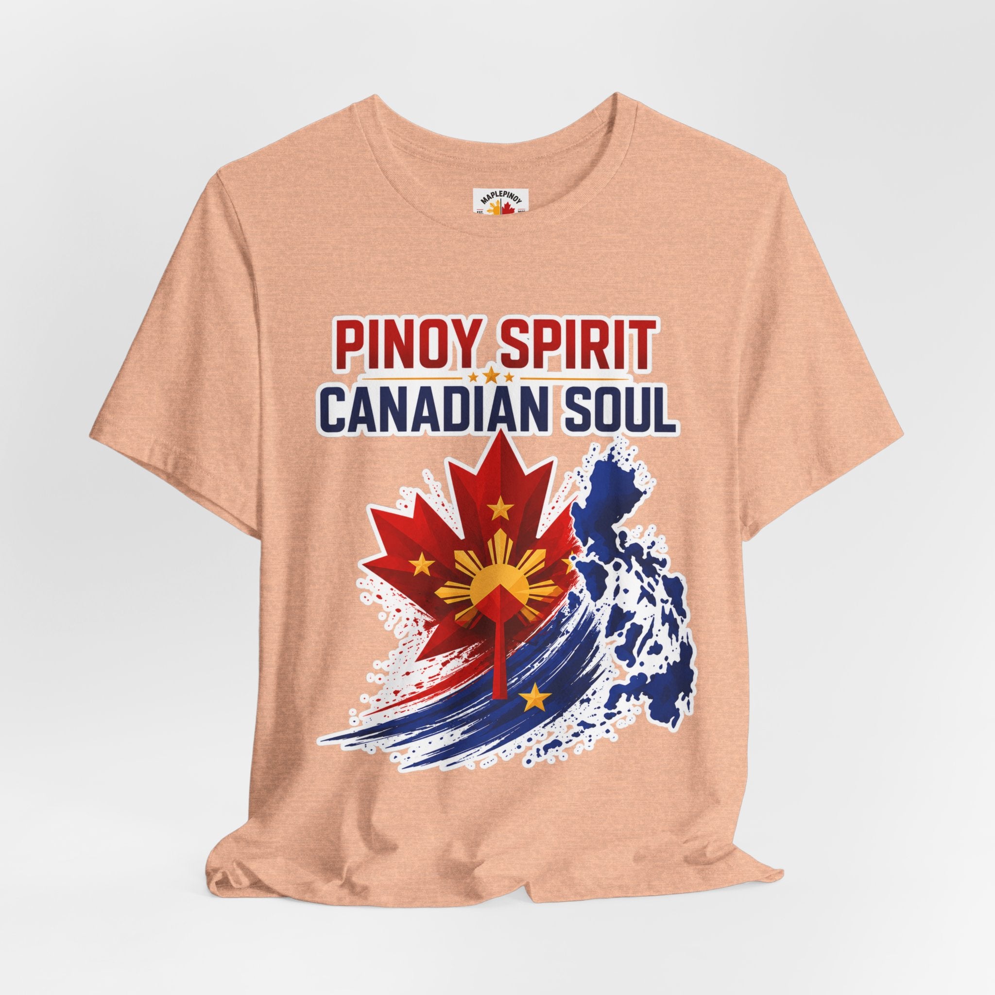 Pinoy Spirit, Canadian Soul — Filipino Canadian Pride Tee
