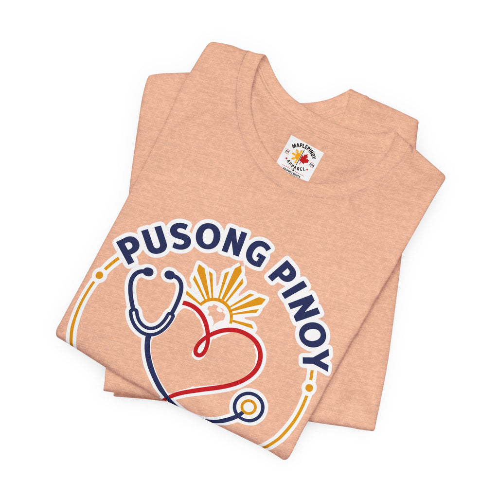 Pusong Pinoy, Hands That Heal — Filipino Nurse Pride Shirt