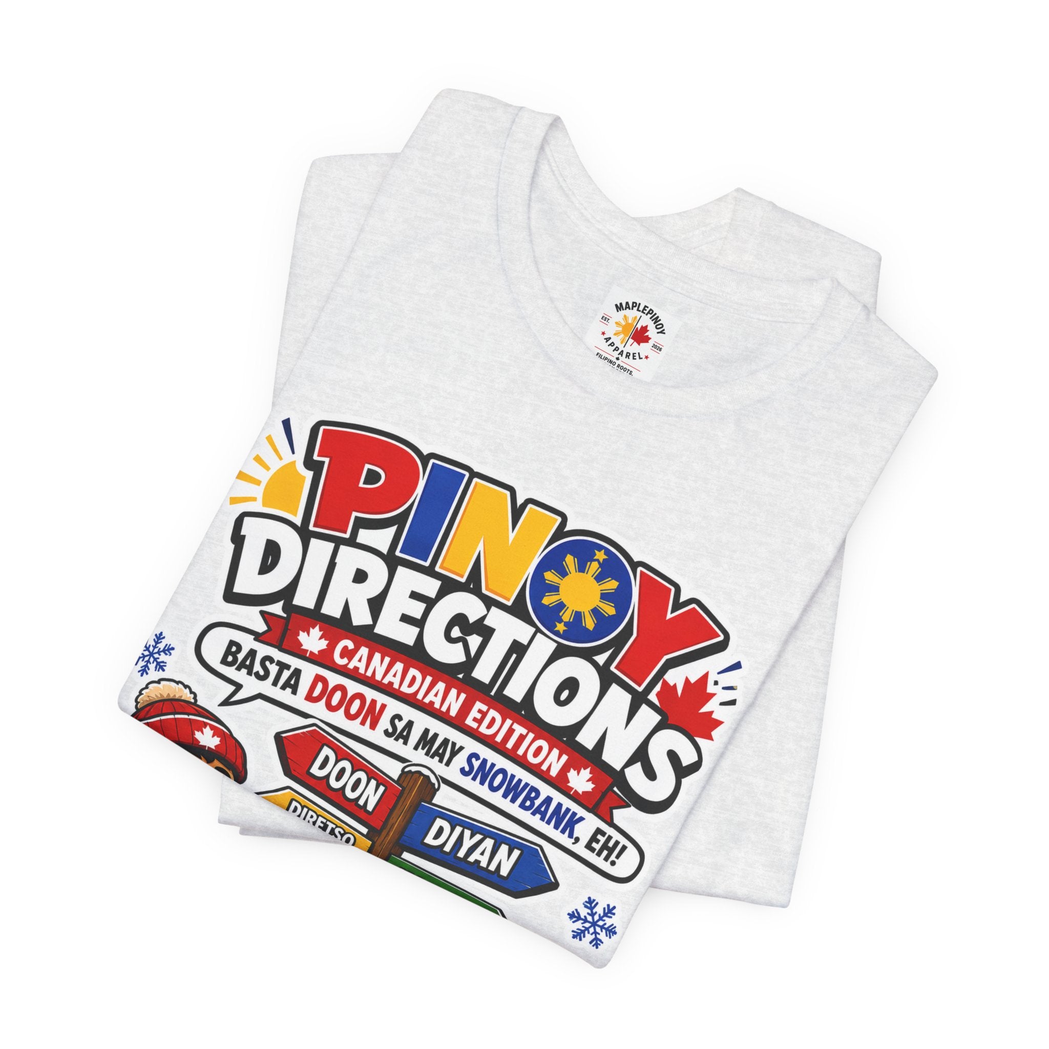 Pinoy Directions: Canadian Edition — Funny Filipino Tee