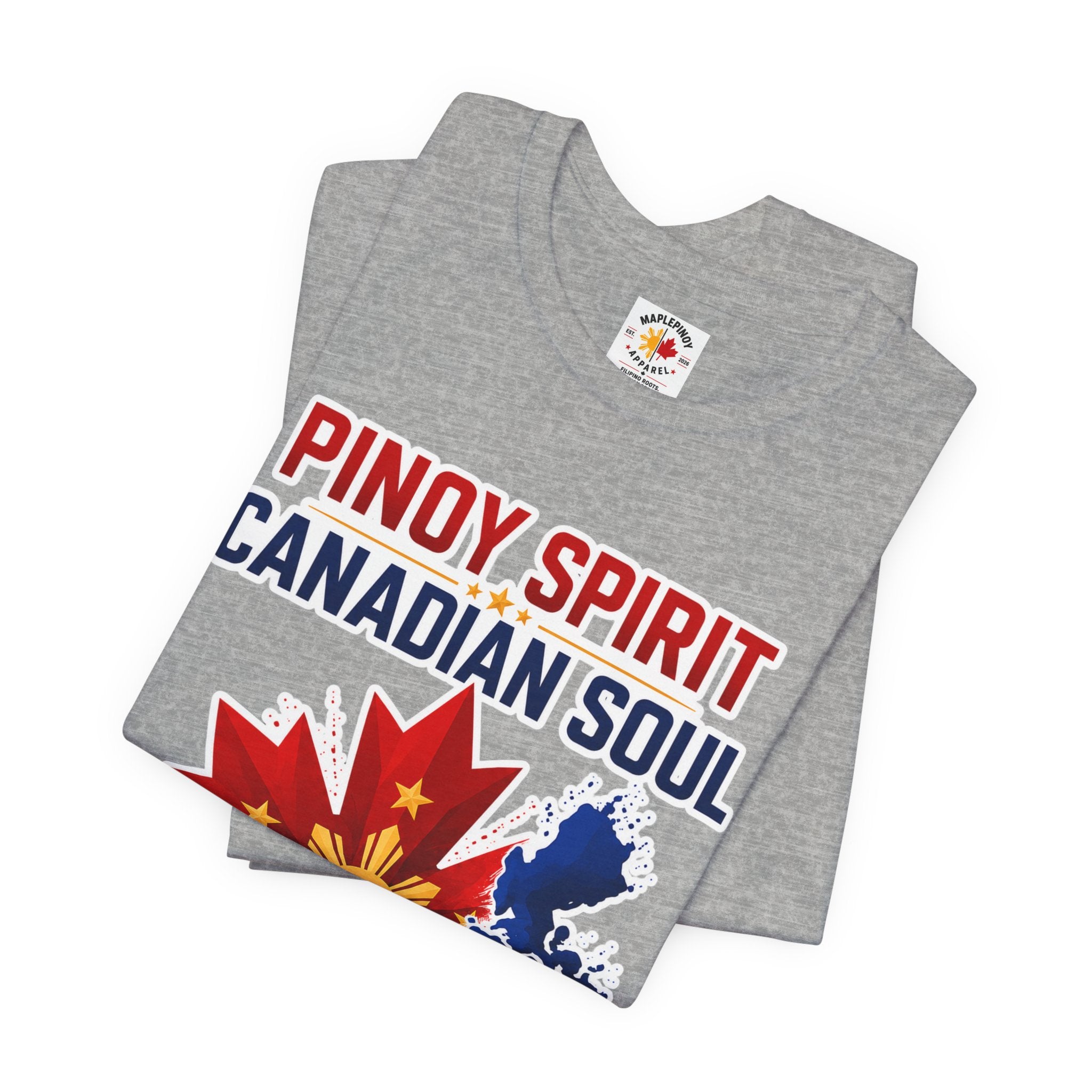 Pinoy Spirit, Canadian Soul — Filipino Canadian Pride Tee