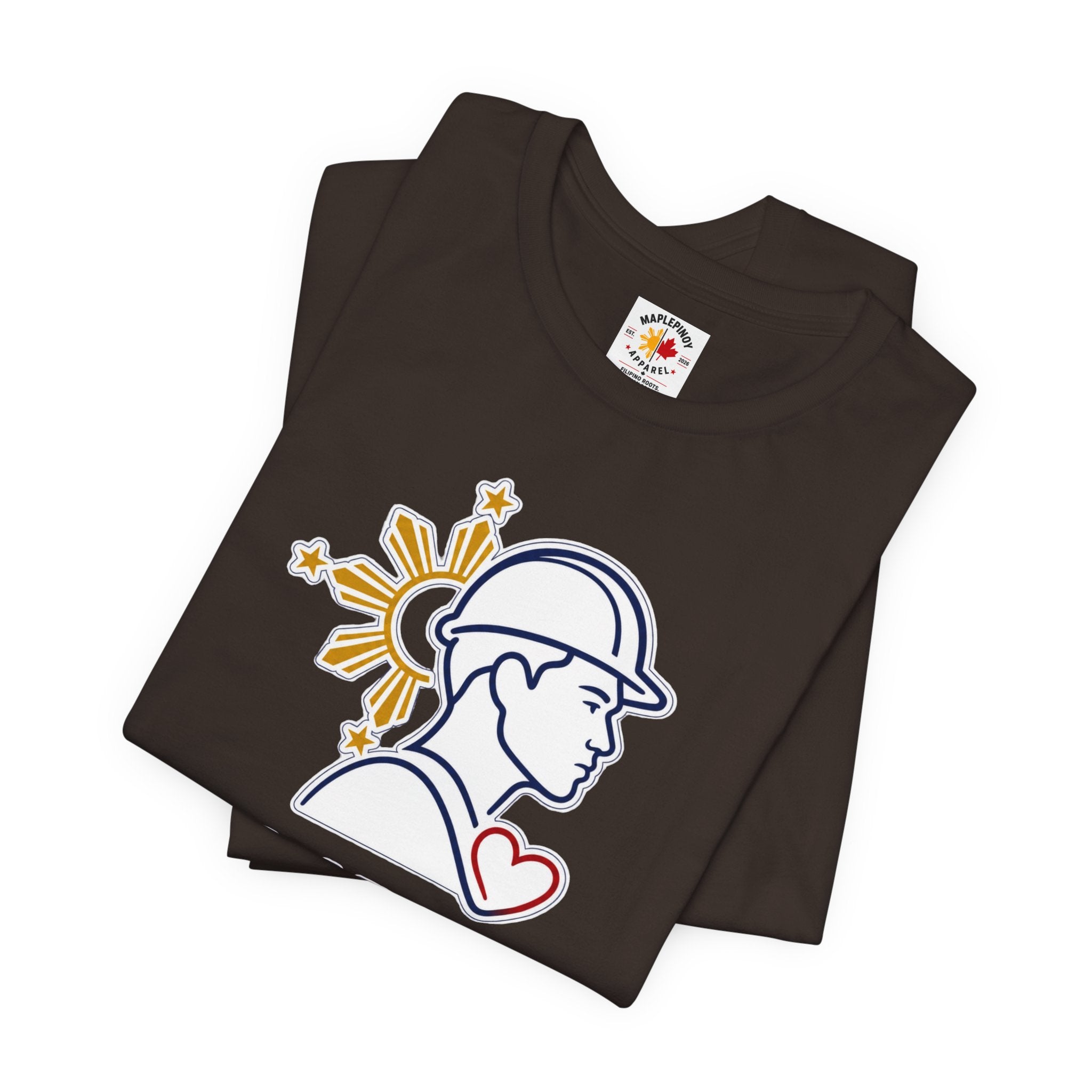 Kayod Para sa Pamilya — Filipino Construction Worker Pride Tee