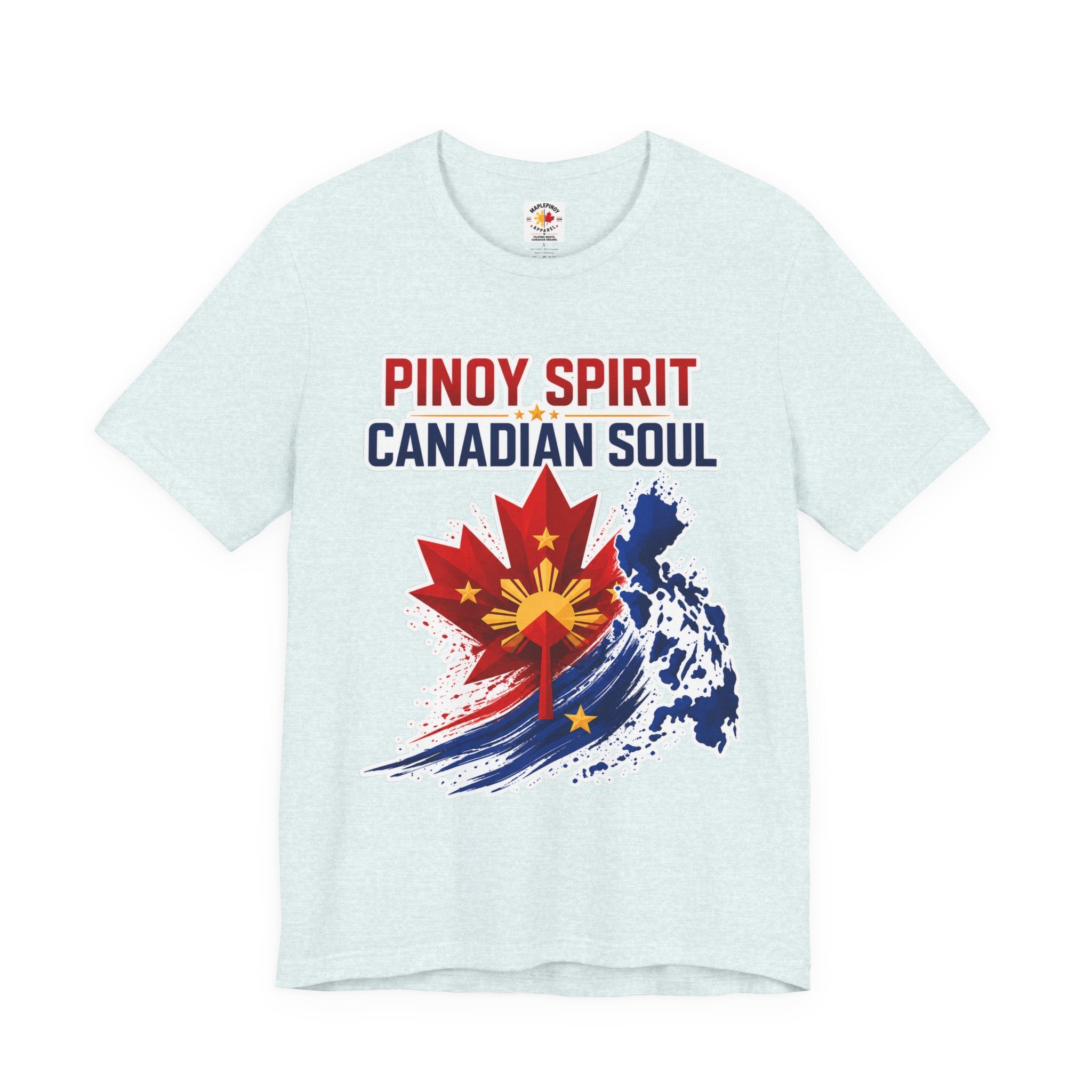 Pinoy Spirit, Canadian Soul — Filipino Canadian Pride Tee