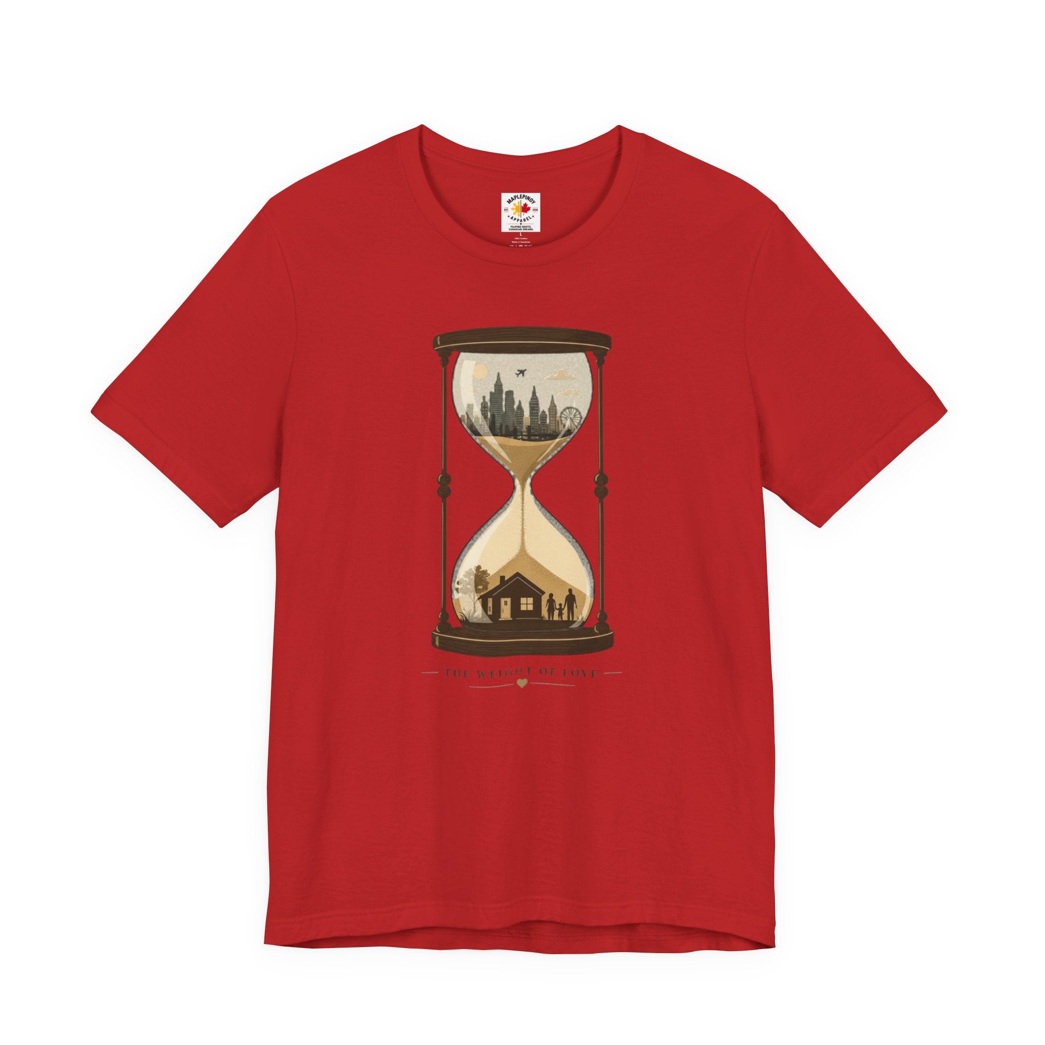The Weight of Love T-Shirt – Filipino Family Sacrifice OFW Inspired Shirt