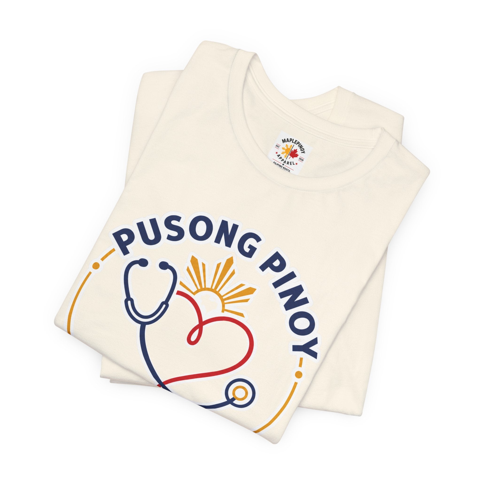 Pusong Pinoy, Hands That Heal — Filipino Nurse Pride Shirt