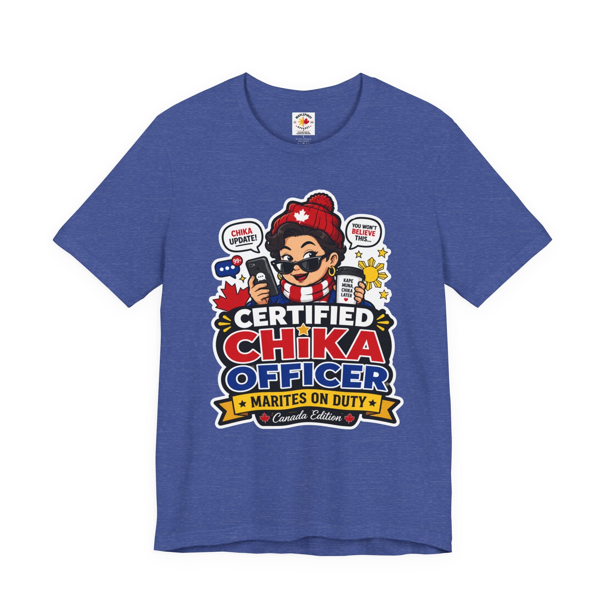 Certified Chika Officer — Funny Filipino Pride Tee