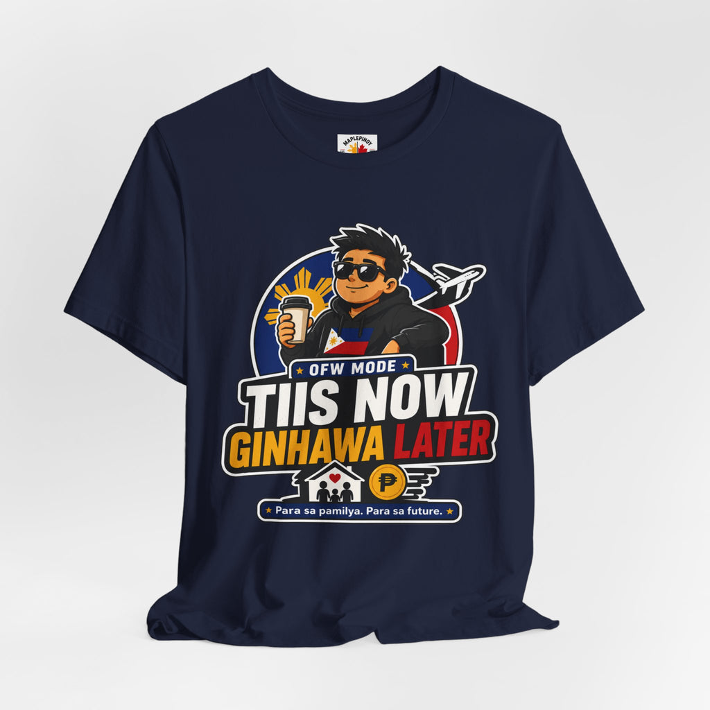Tiis Now, Ginhawa Later — Filipino OFW Resilience Tee