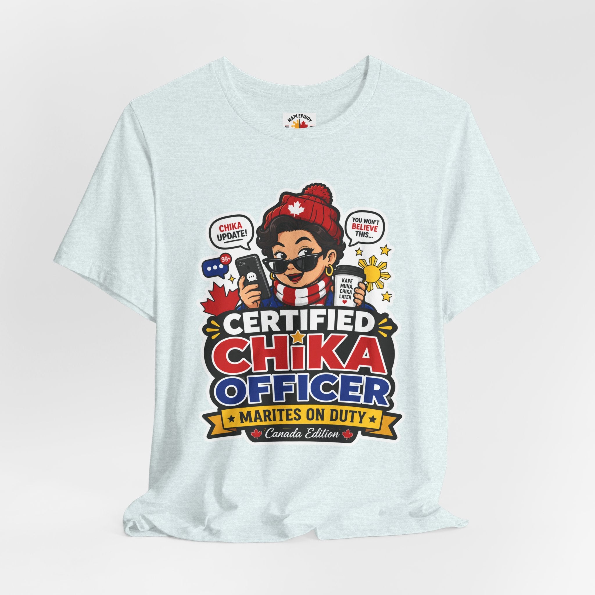 Certified Chika Officer — Funny Filipino Pride Tee